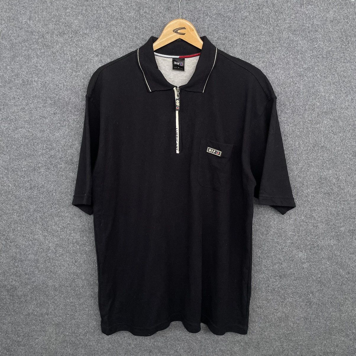 Vintage Vintage Elf Racing Motorsport Quarter Zipper Polo Shirt Size US XL / EU 56 / 4 - 1 Thumbnail