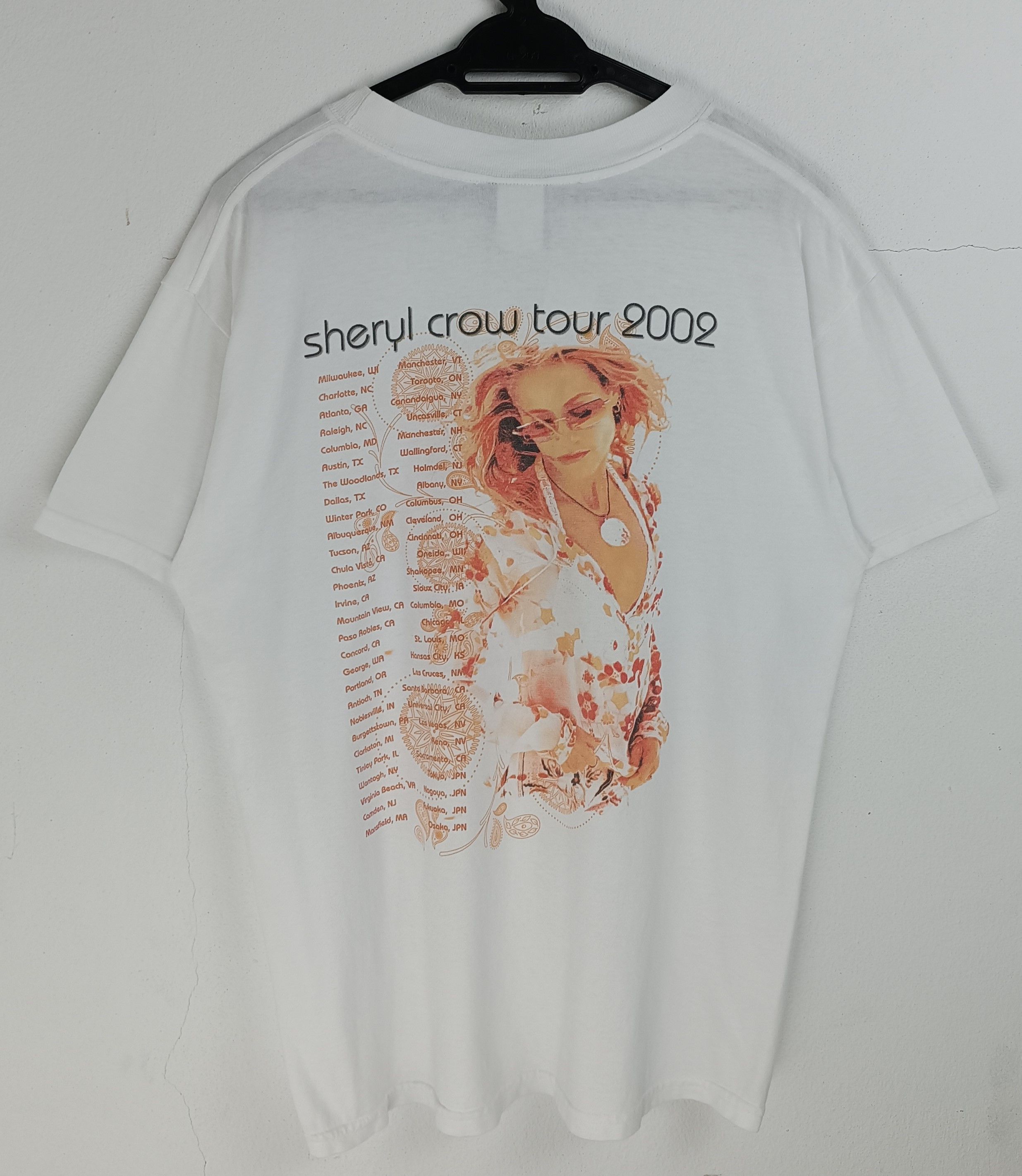 Band Tees VINTAGE '02 SHERYL CROW TOUR TEE kid rock willie faith urban Size US M / EU 48-50 / 2 - 4 Thumbnail