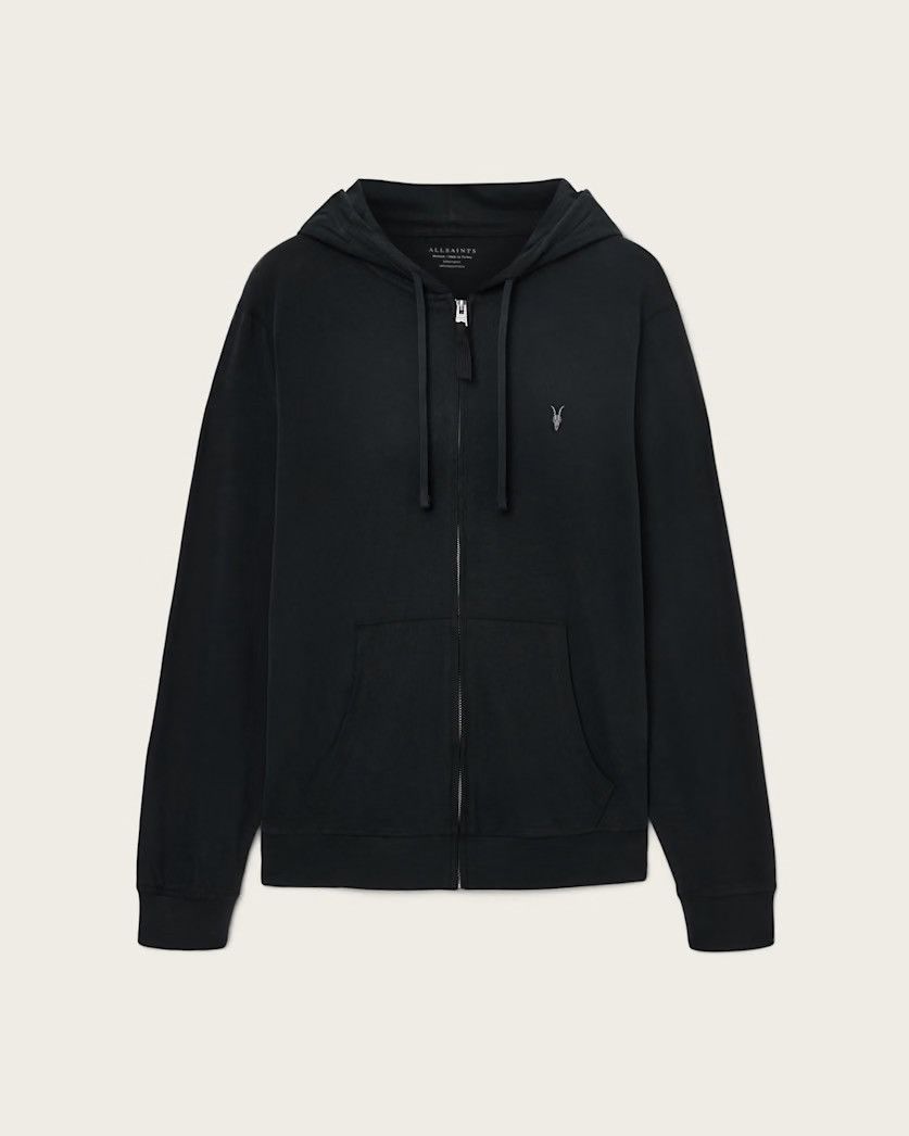 Allsaints Allsaints Zip Hoodie Navy Size US S / EU 44-46 / 1 - 1 Thumbnail