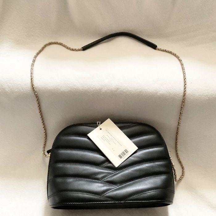 Sezane quilted victor online bag