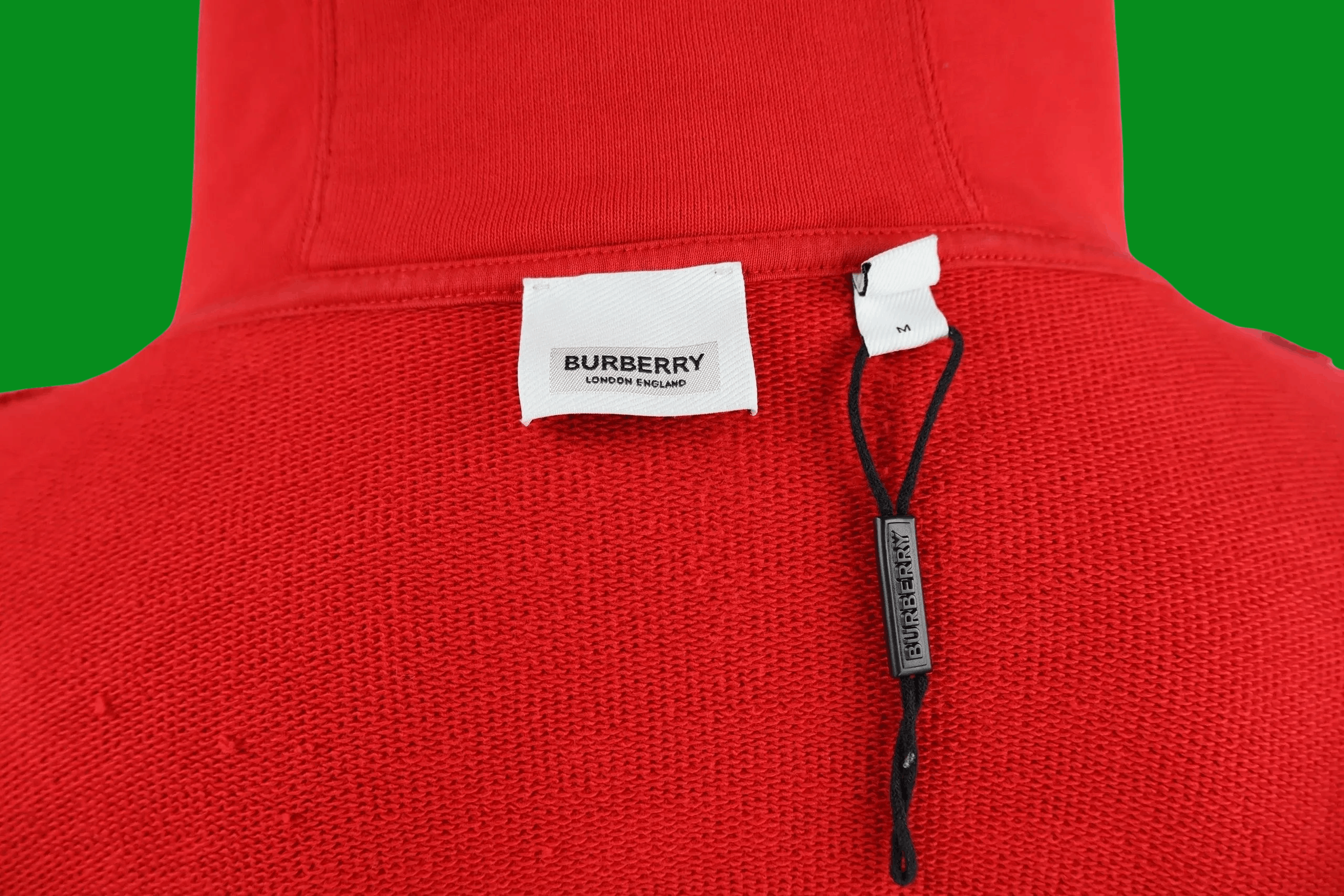 Burberry Burberry Red Track Jacket – Nova Check Sleeve Size US M / EU 48-50 / 2 - 8 Thumbnail