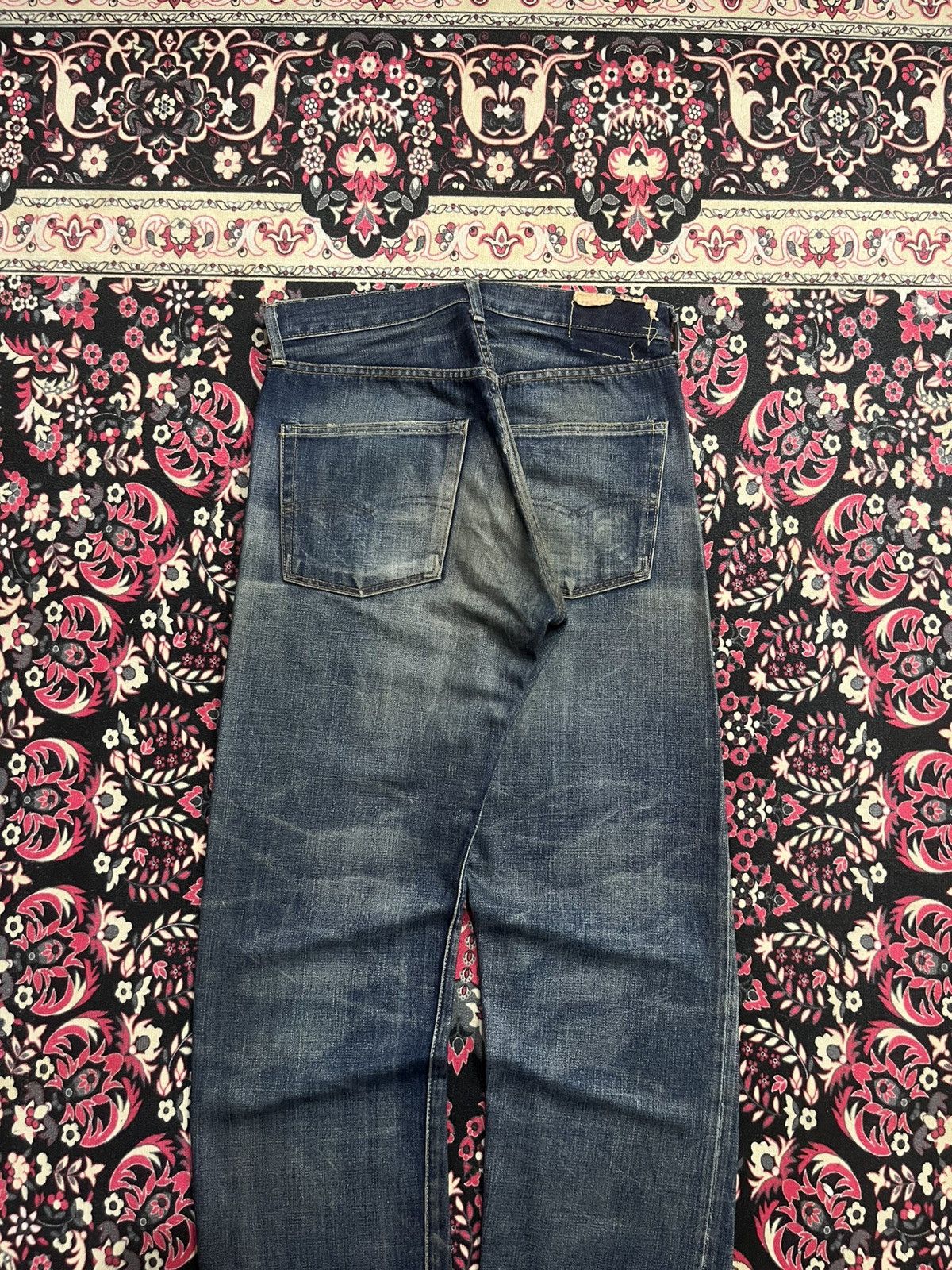 Levi's Vintage Clothing ⚡️Selvedge⚡️Vintage Levi’s 501 LVC Big E Blue Faded Wash Jeans Size US 32 / EU 48 - 8 Thumbnail