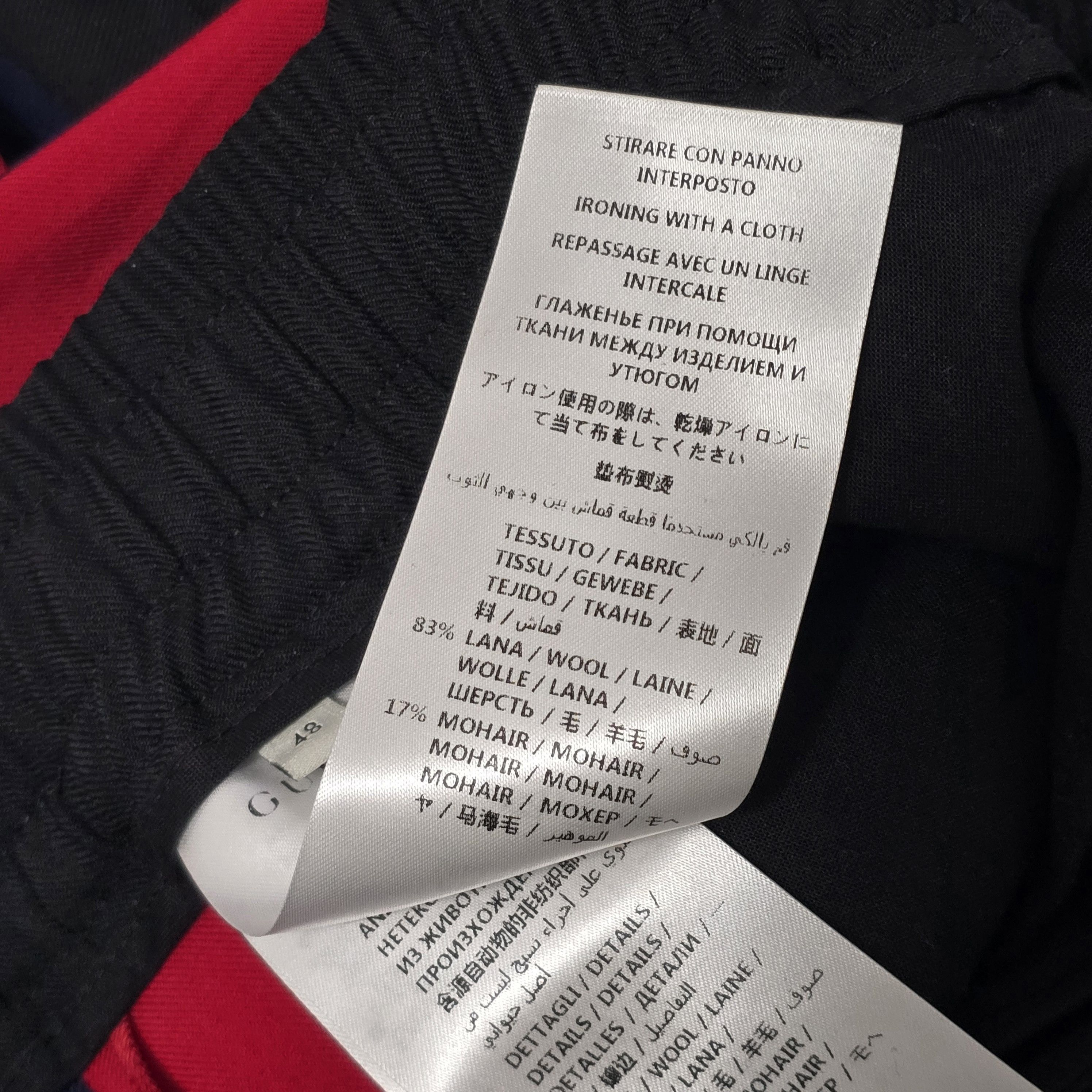 Gucci Size stripe wool pants Size US 32 / EU 48 - 10 Thumbnail