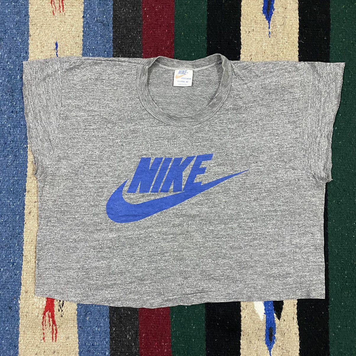 Nike VINTAGE 80S NIKE CROPPED T-SHIRT Size US L / EU 52-54 / 3 - 1 Thumbnail