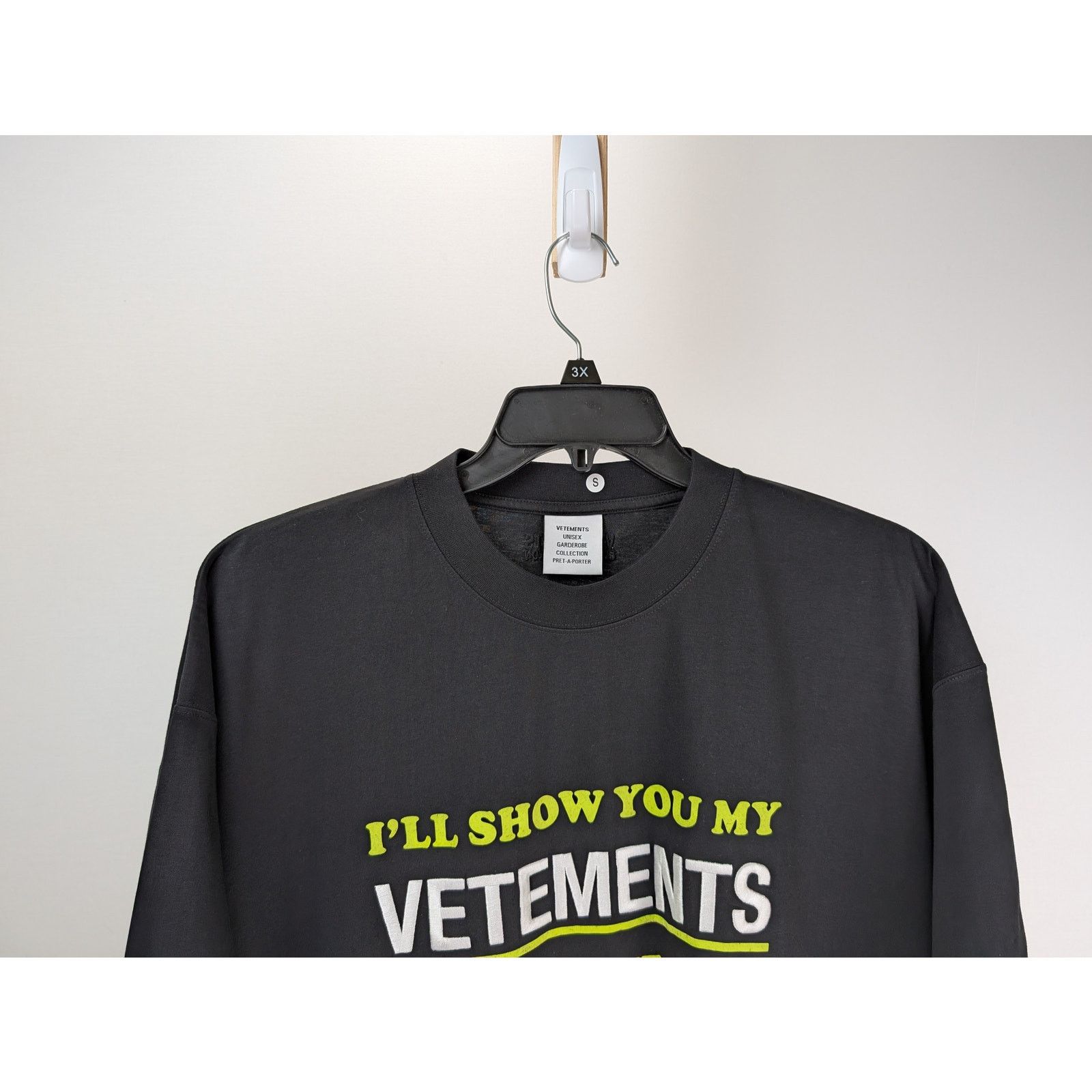 Vetements o1rshd1 I'll Show You My Vetements If You Show Me T-Shirt Size US XS / EU 42 / 0 - 2 Thumbnail