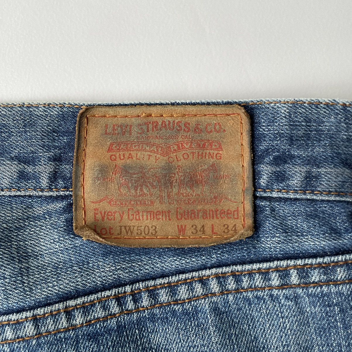Comme des Garcons A/W 01 ‘Poem’ Print Denim Jeans Size US 34 / EU 50 - 19 Thumbnail