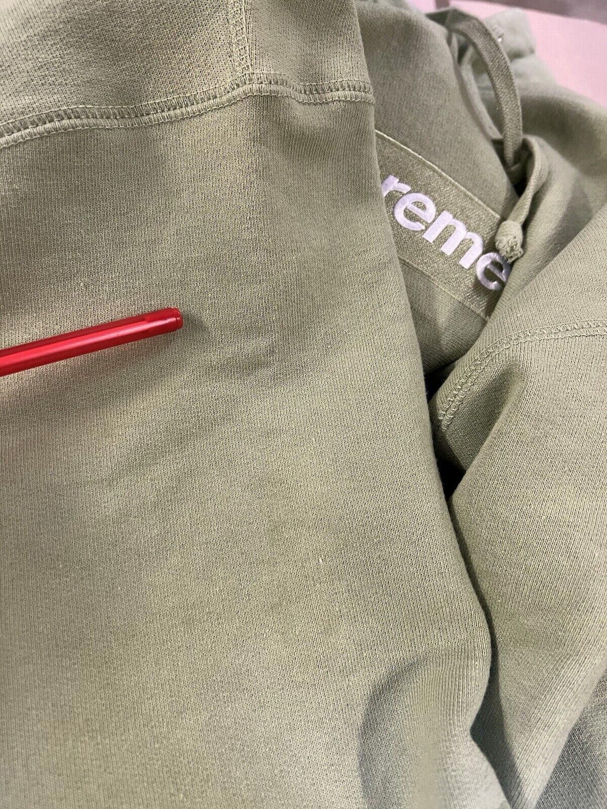 Supreme FW16 SUPREME BOX LOGO HOODED SWEATSHIRT HOODIE SAGE M Size US M / EU 48-50 / 2 - 11 Thumbnail