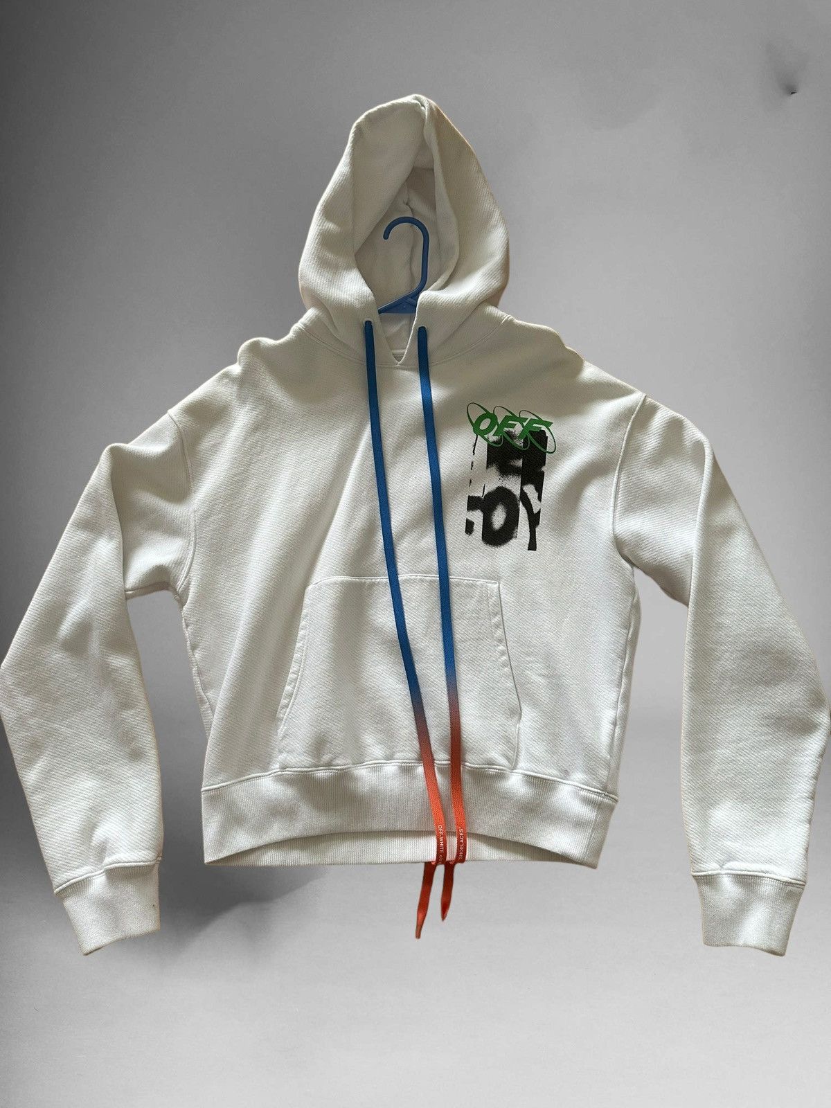 トップス OFF-WHITE Diag Waterfall Over Hoodie XL off white hoodie Diag Waterfall | eBay