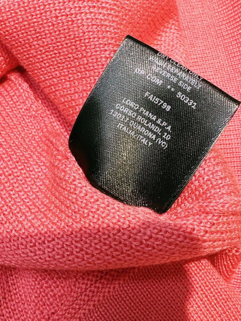 Loro Piana LORO PIANA Rose red round neck long sleeve knit sweater Size XS / US 0-2 / IT 36-38 - 5 Thumbnail