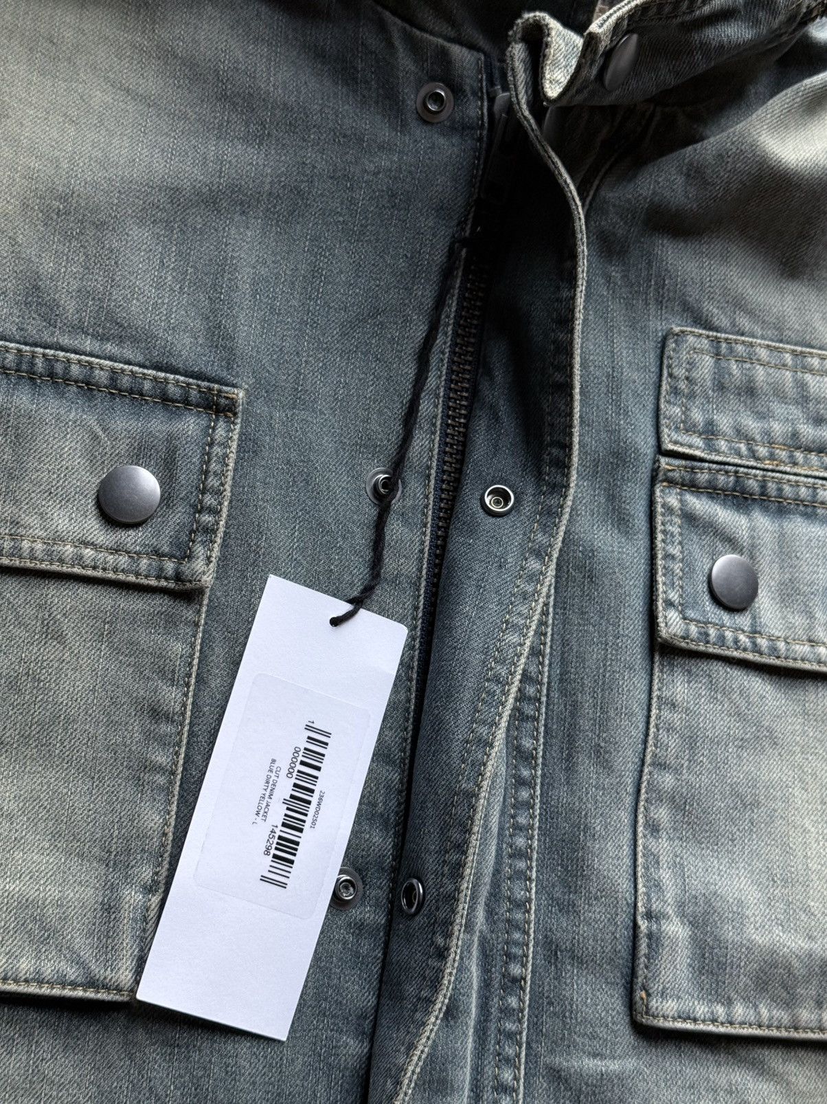 Martine Rose Martine Rose denim jacket cropped Size L / US 10 / IT 46 - 6 Thumbnail