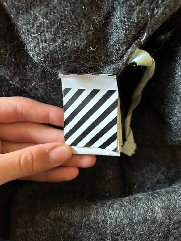 Off-White Off-White Mohair Knit Sweater Size US S / EU 44-46 / 1 - 7 Thumbnail