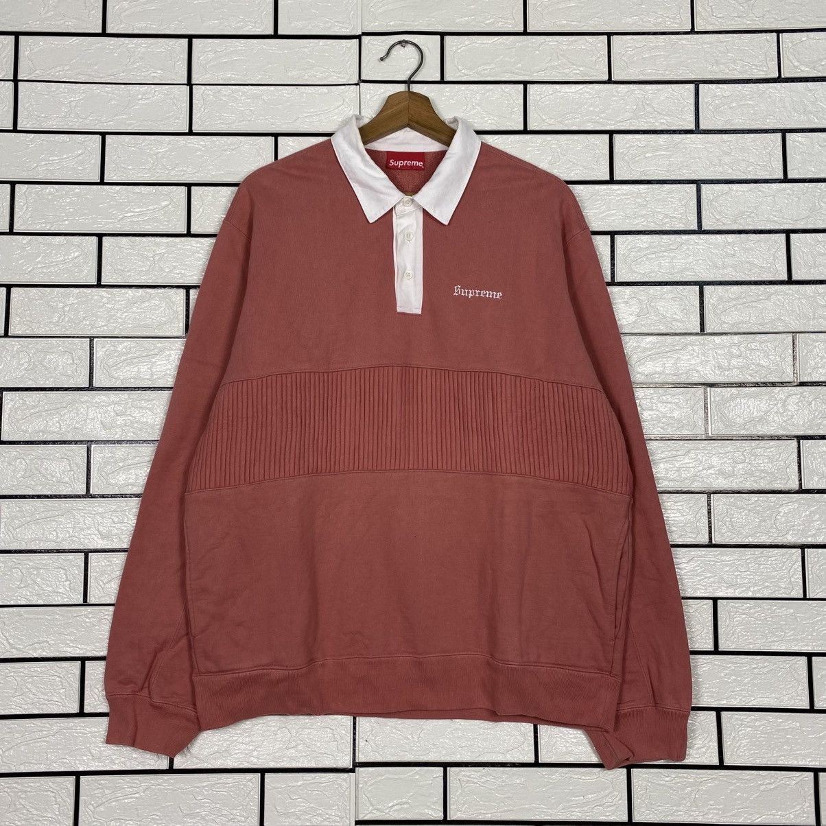 Supreme 📌Vintage Sweatshirt Collar Supreme Big Logo Size US M / EU 48-50 / 2 - 2 Thumbnail