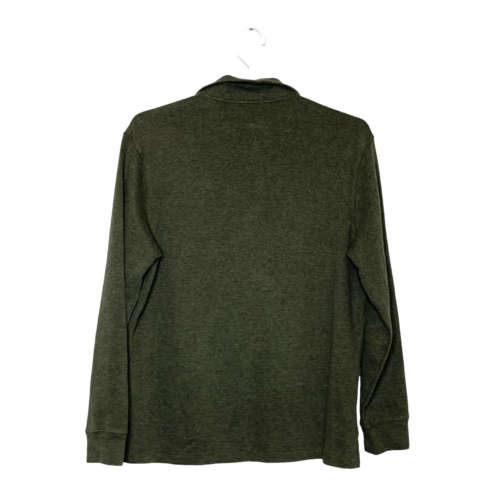 Ralph Lauren Polo green long sleeves pullover sweatshirt size Large Size US L / EU 52-54 / 3 - 2 Thumbnail