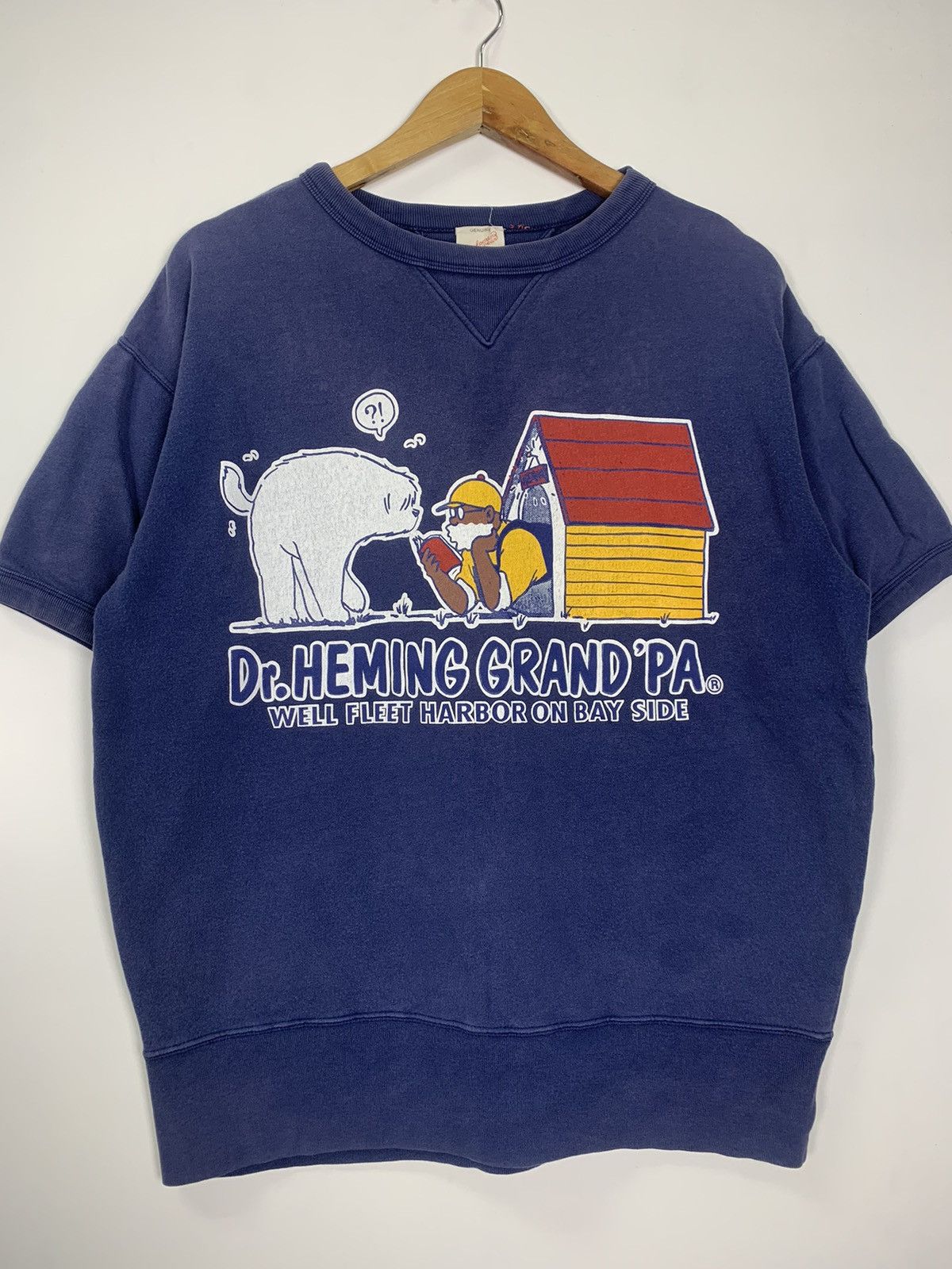 Japanese Brand × Vintage Vintage Dr. Heming Grand’pa Sweatshirt Size US L / EU 52-54 / 3 - 2 Thumbnail