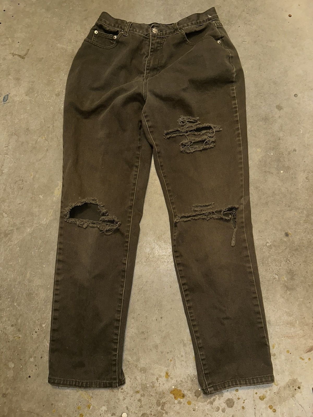 Vintage Vintage LA Blues Jeans 90’s Distressed Denim Grunge Grail Size US 32 / EU 48 - 1 Thumbnail