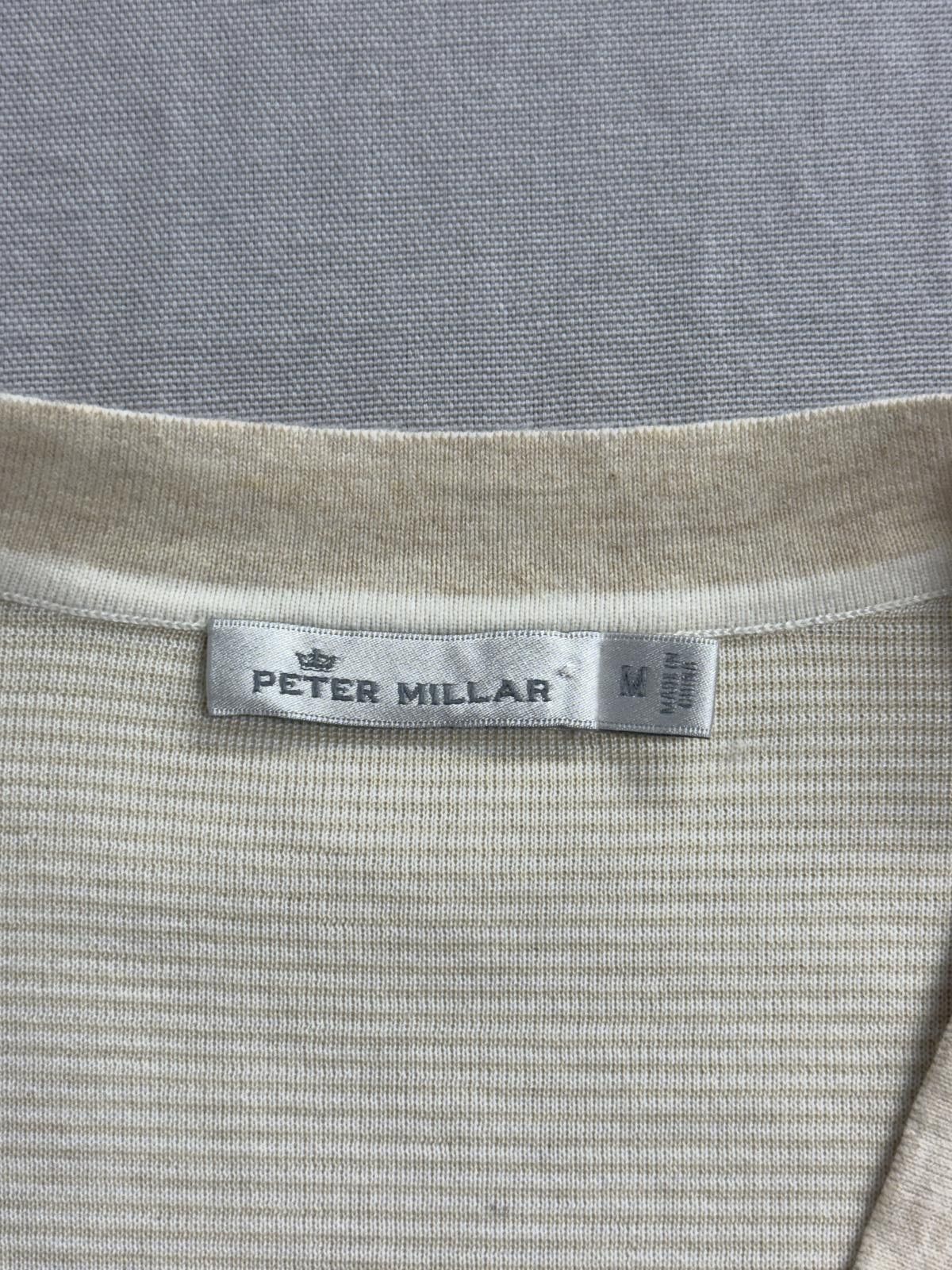 Peter Millar Peter Millar V-neckSweater Beige / Cream Color - M Size M / US 6-8 / IT 42-44 - 2 Thumbnail