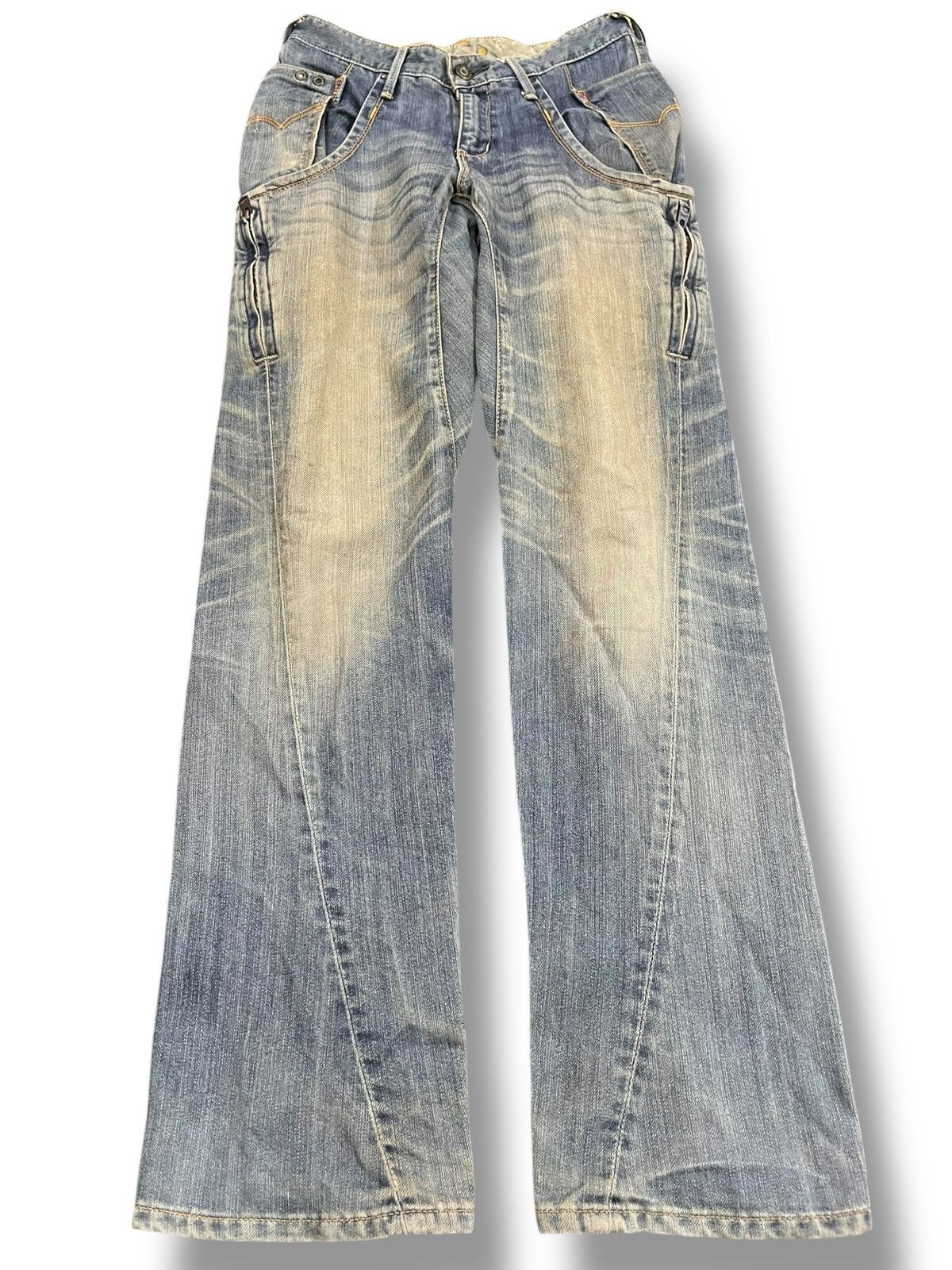 4GSELLER × Edwin Vintage Edwin E Function Baggy Cargo Denim Size US 39 - 1 Thumbnail