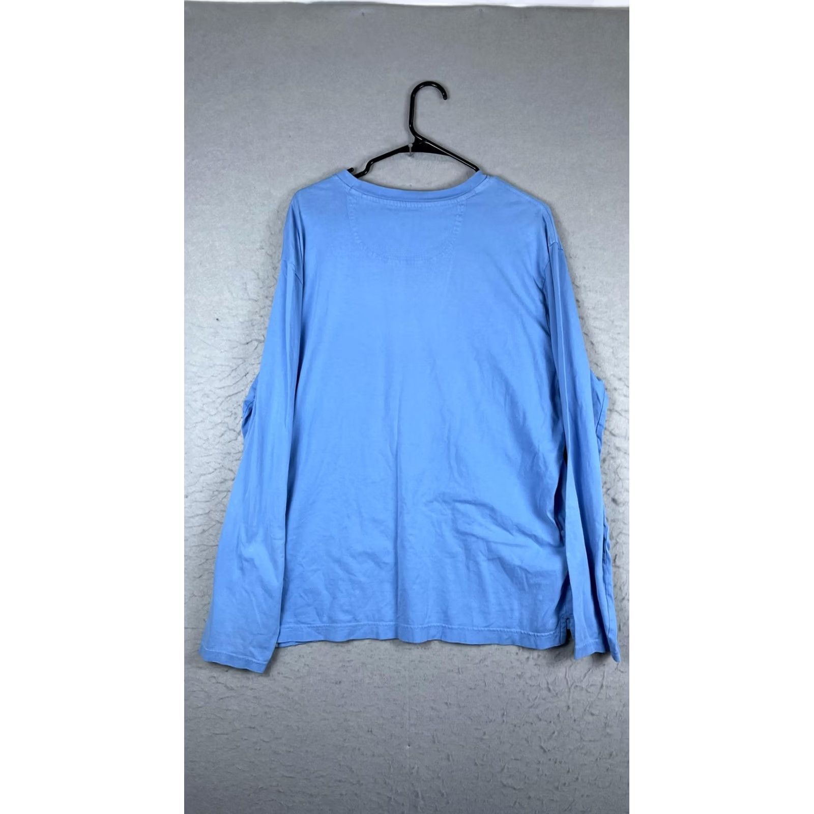 Tommy Bahama Tommy Bahama Shirt Mens XL Blue Long Sleeve Pocket Logo Tee Tagless T-Shirt Size US XL / EU 56 / 4 - 6 Thumbnail