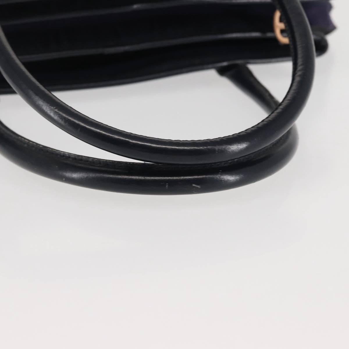 Dior DIOR Honeycomb Canvas Hand Bag Navy Gold Size ONE SIZE - 8 Thumbnail