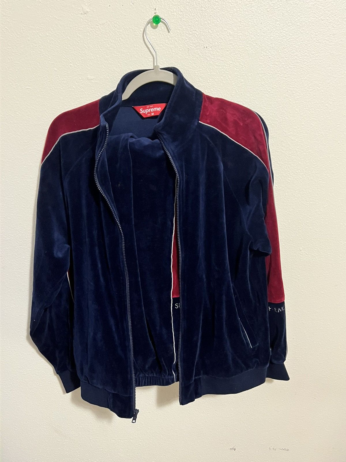 Supreme Supreme velour track suit Size US M / EU 48-50 / 2 - 3 Thumbnail