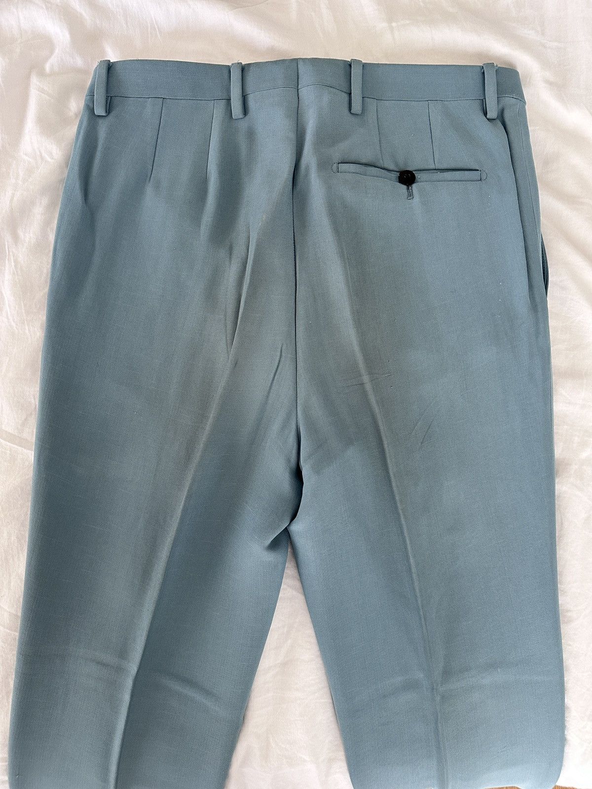 Lanvin Lanvin turquoise petrol silky pants Size US 30 / EU 46 - 4 Thumbnail