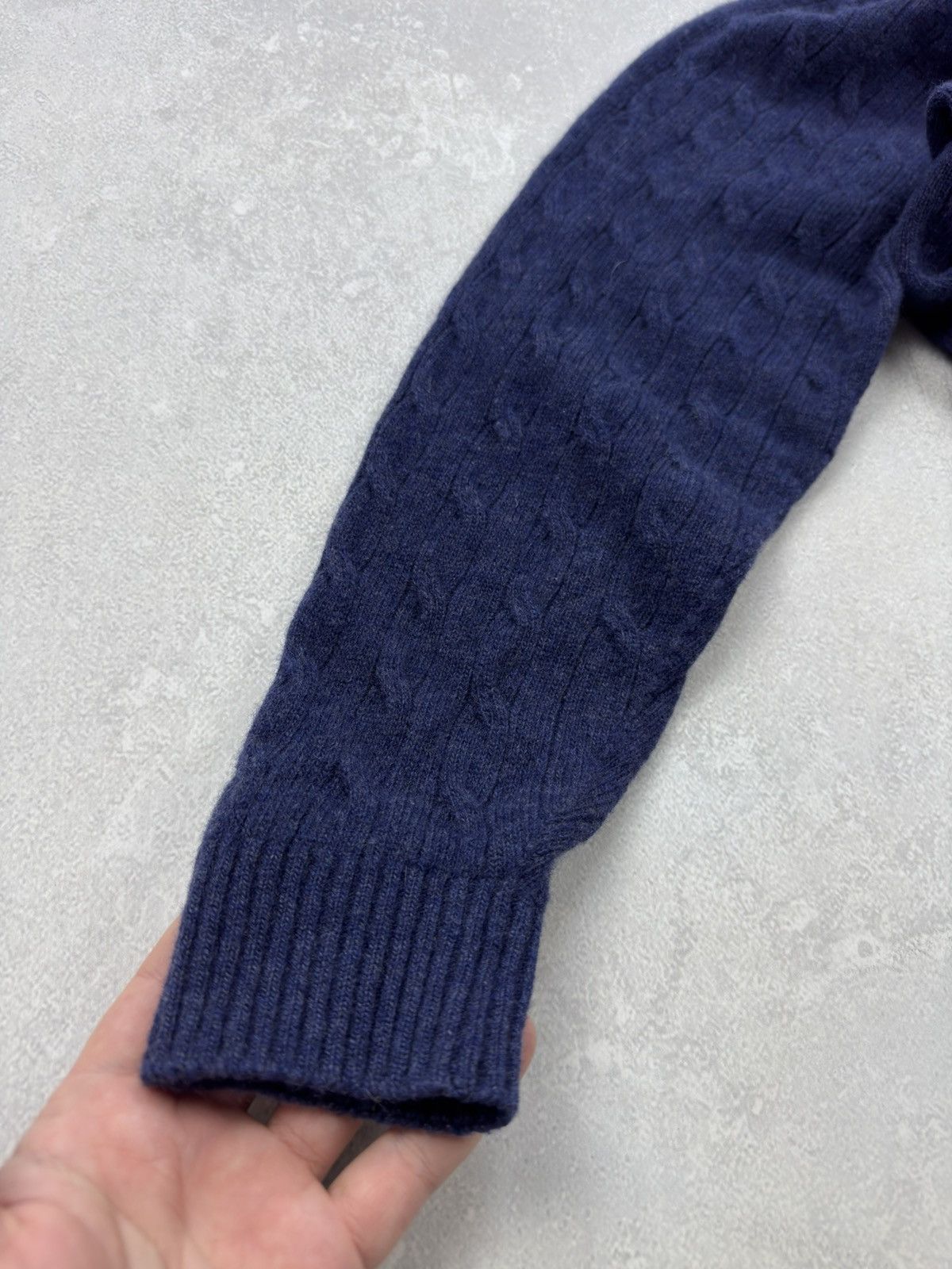 Lacoste Lacoste Cable Knit Merino Wool Sweater Crew Neck Jumper XXL Size US XXL / EU 58 / 5 - 11 Thumbnail