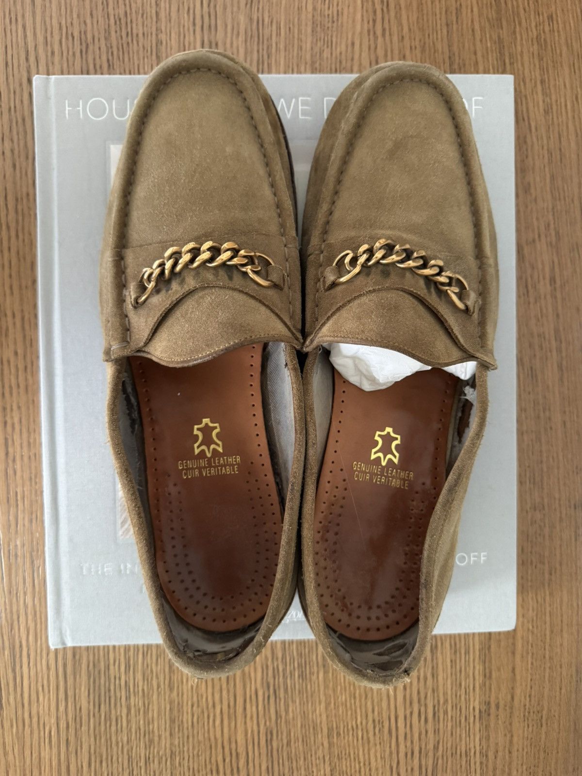 Tom Ford Tom Ford York Chain suede loafers Size US 10 / EU 43 - 6 Thumbnail