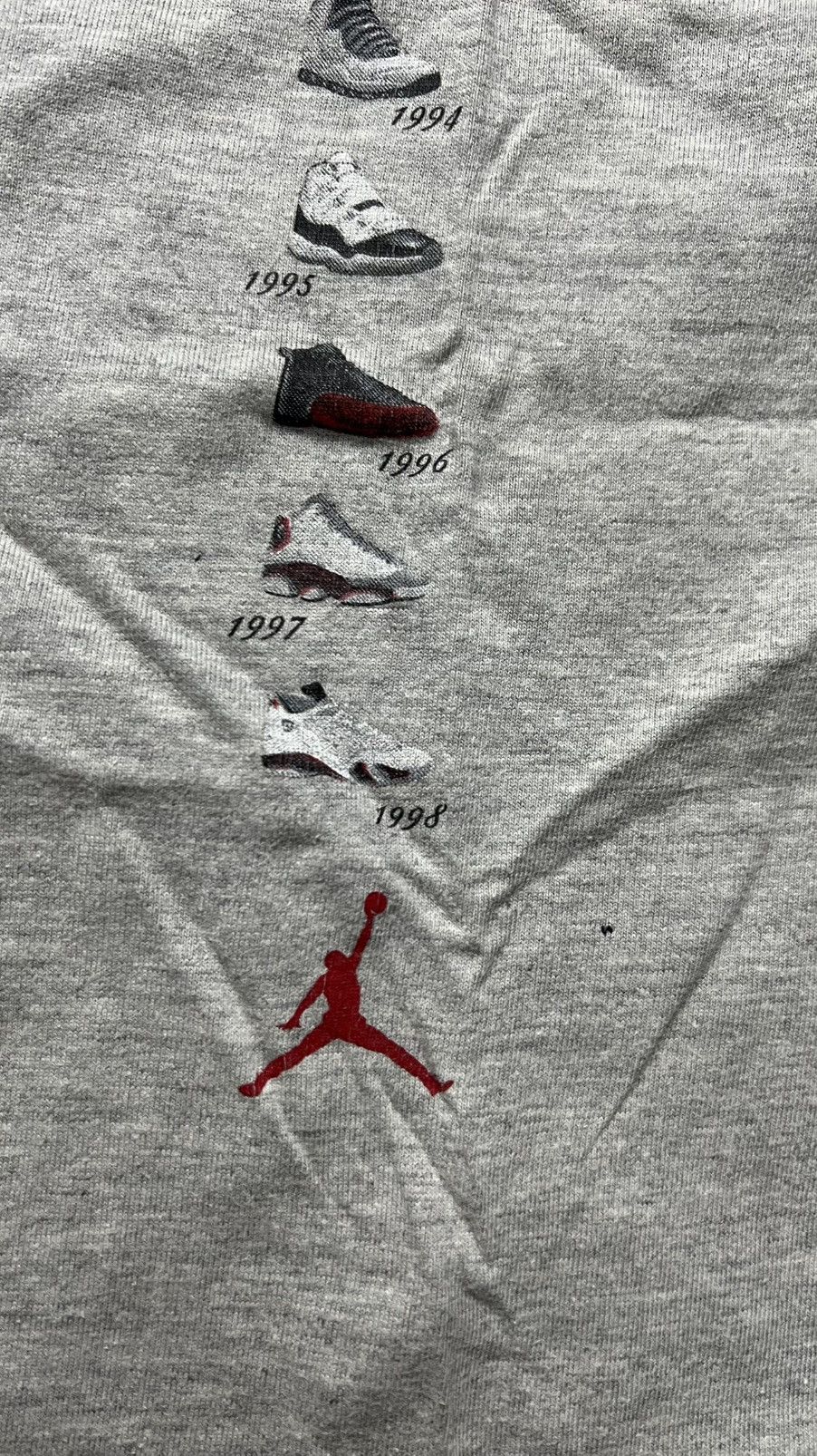 Jordan Brand 1998 Nike air Jordan XIV 14 vintage sleveless tee Size US L / EU 52-54 / 3 - 4 Thumbnail