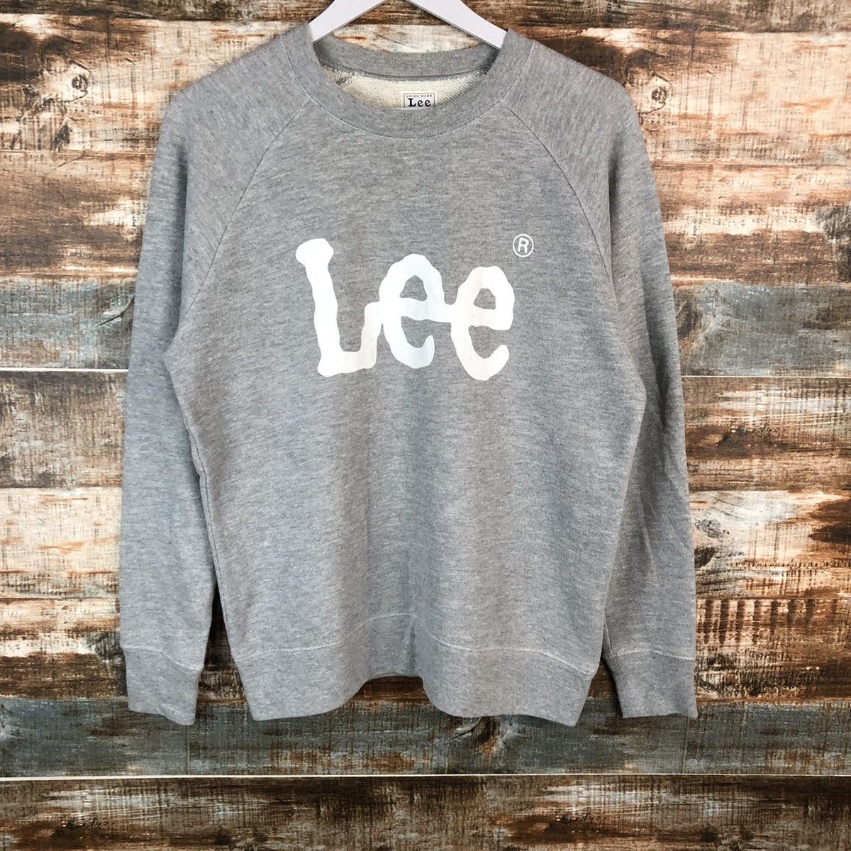 Lee × Vintage Lee union made vintage Grey Sweatshirt #A1519 Size US M / EU 48-50 / 2 - 3 Thumbnail