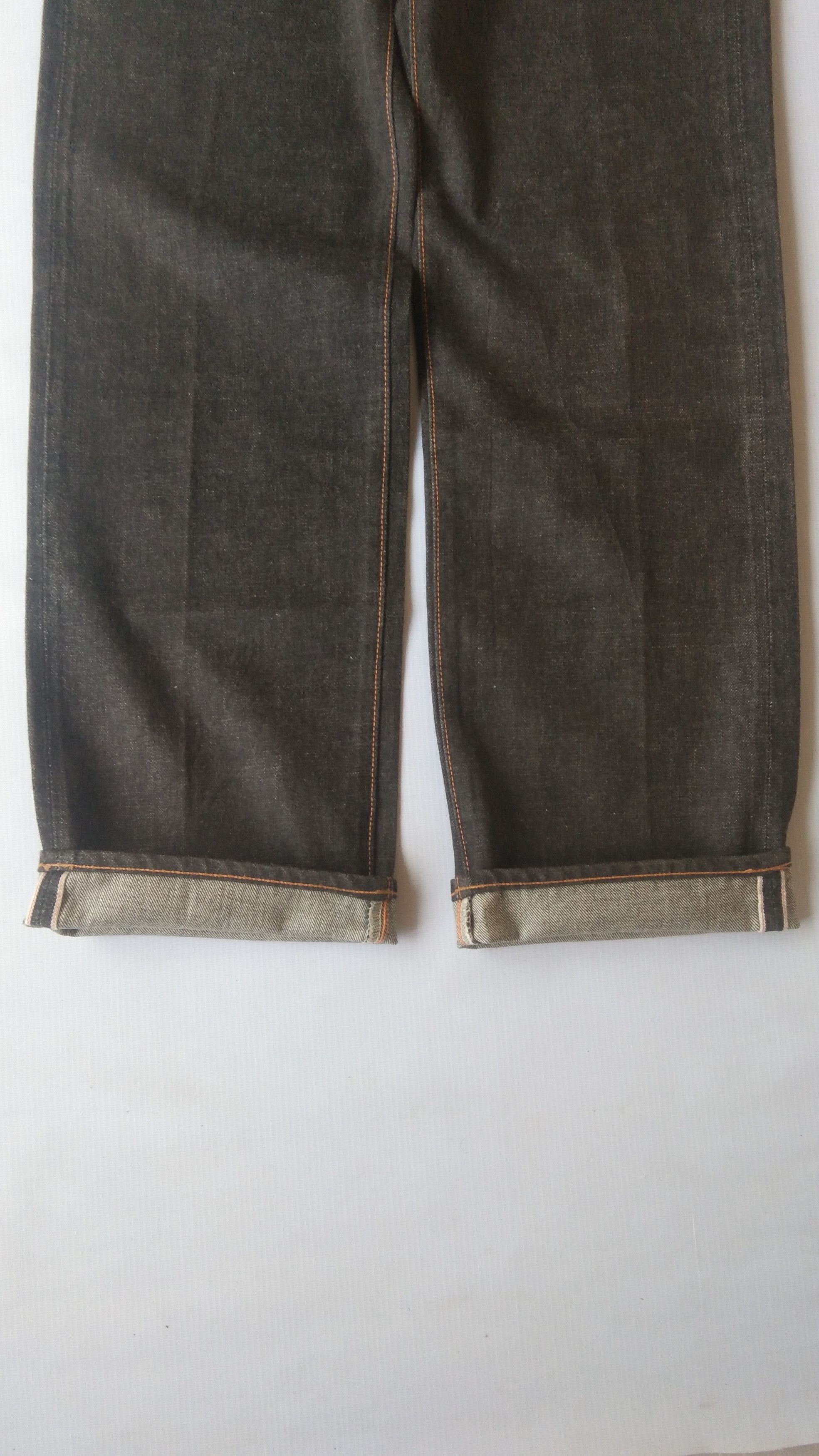 Japanese Brand Ganas selved black jeans Size US 31 - 2 Thumbnail