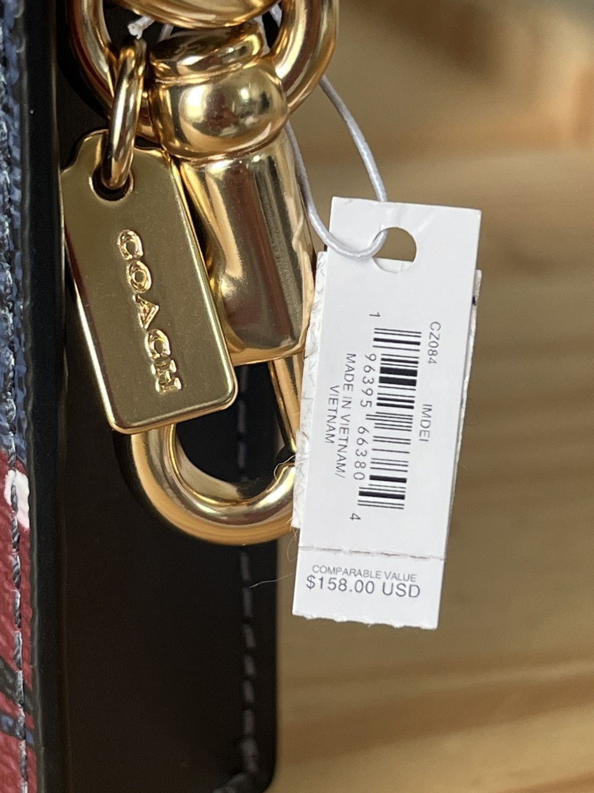 Coach Coach North/South Mini Tote Bag Charm Size ONE SIZE - 5 Thumbnail