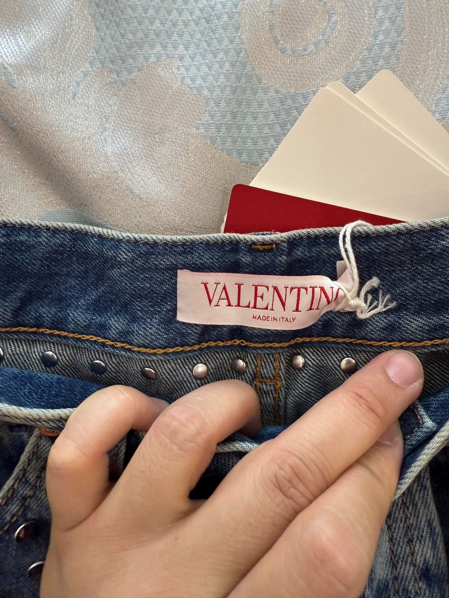 Valentino Valentino New 32 Jeans Waist Crystal Band Size US 32 / EU 48 - 7 Thumbnail