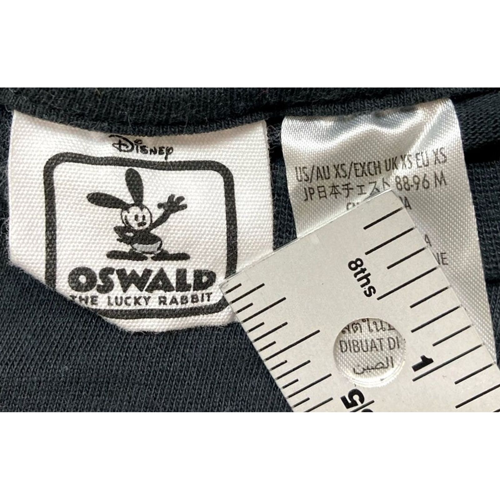 Disney VINTAGE Disney Oswald The Lucky Rabbit Graphic T-shirt Women XS Black 100 Anniversary Size XS / US 0-2 / IT 36-38 - 5 Thumbnail