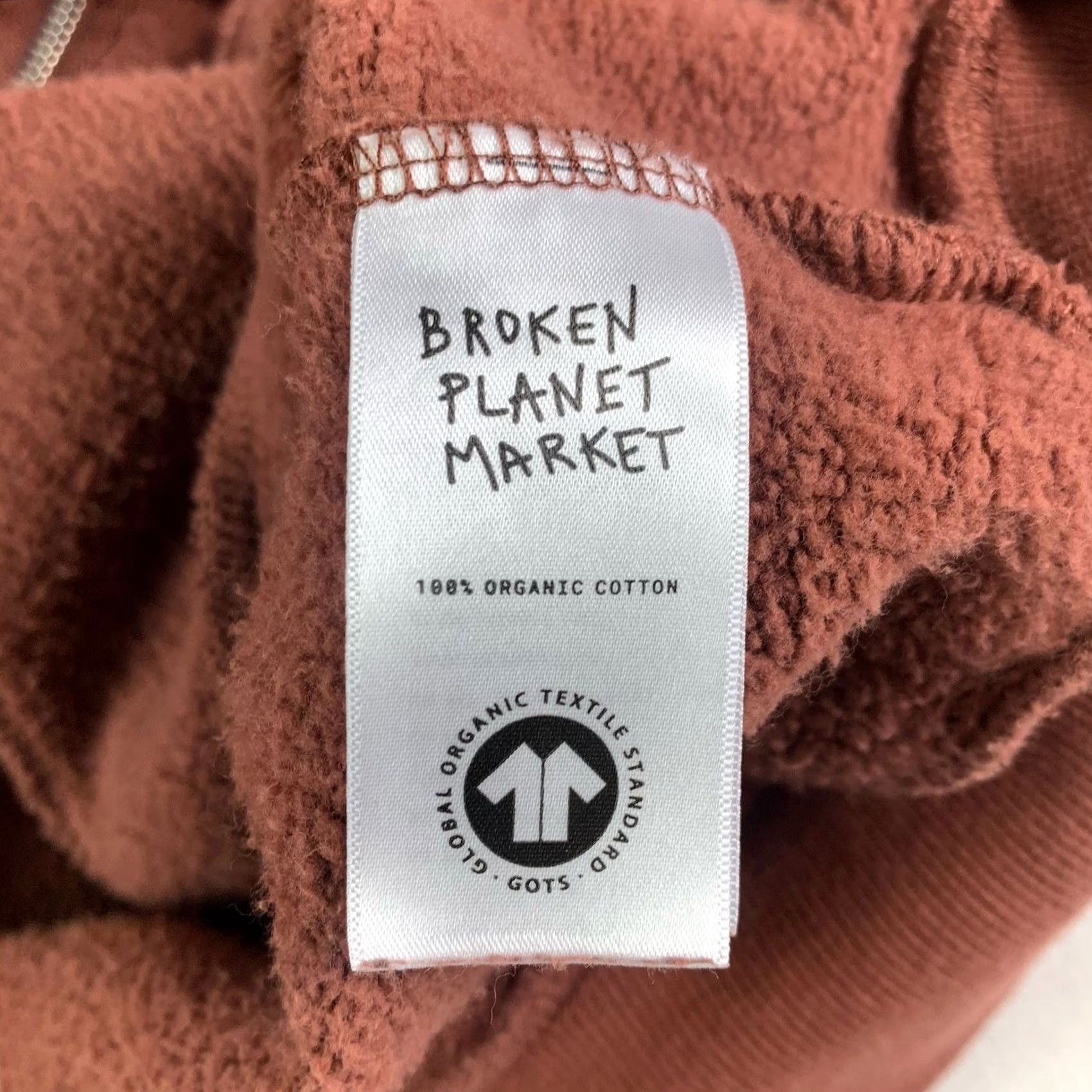 Broken Planet Broken Planet Market Hoodie Brown Mens Size Medium Pullover Zip-up Size US M / EU 48-50 / 2 - 4 Thumbnail