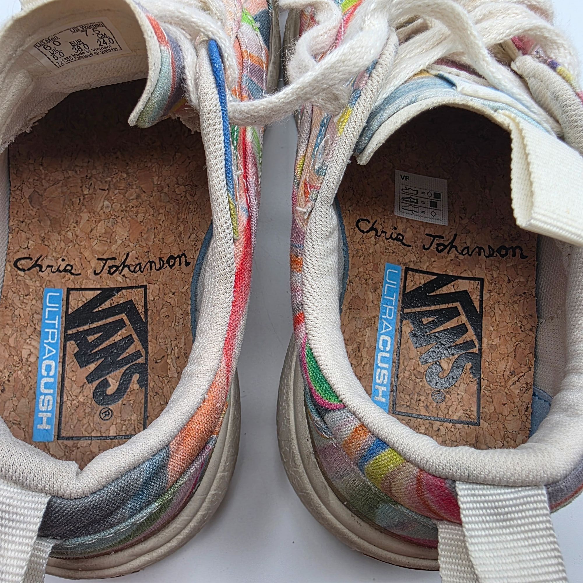 Vans Vans UltraRange Exo SE x Chris Johanson Womens Sizse 7.5 Ath Size US 7.5 / IT 37.5 - 7 Thumbnail