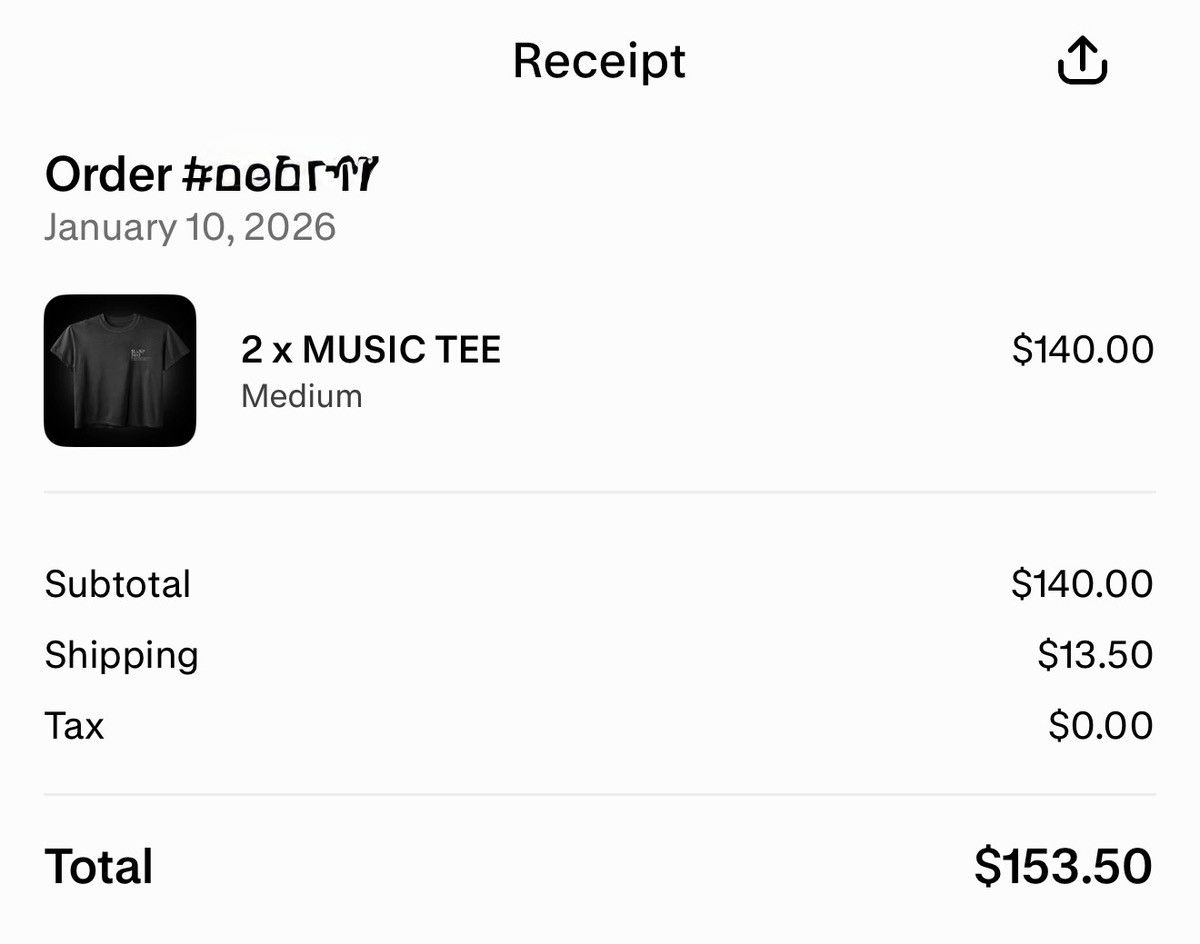 The GV Gallery The GV Gallery Music Tee Size US M / EU 48-50 / 2 - 7 Thumbnail