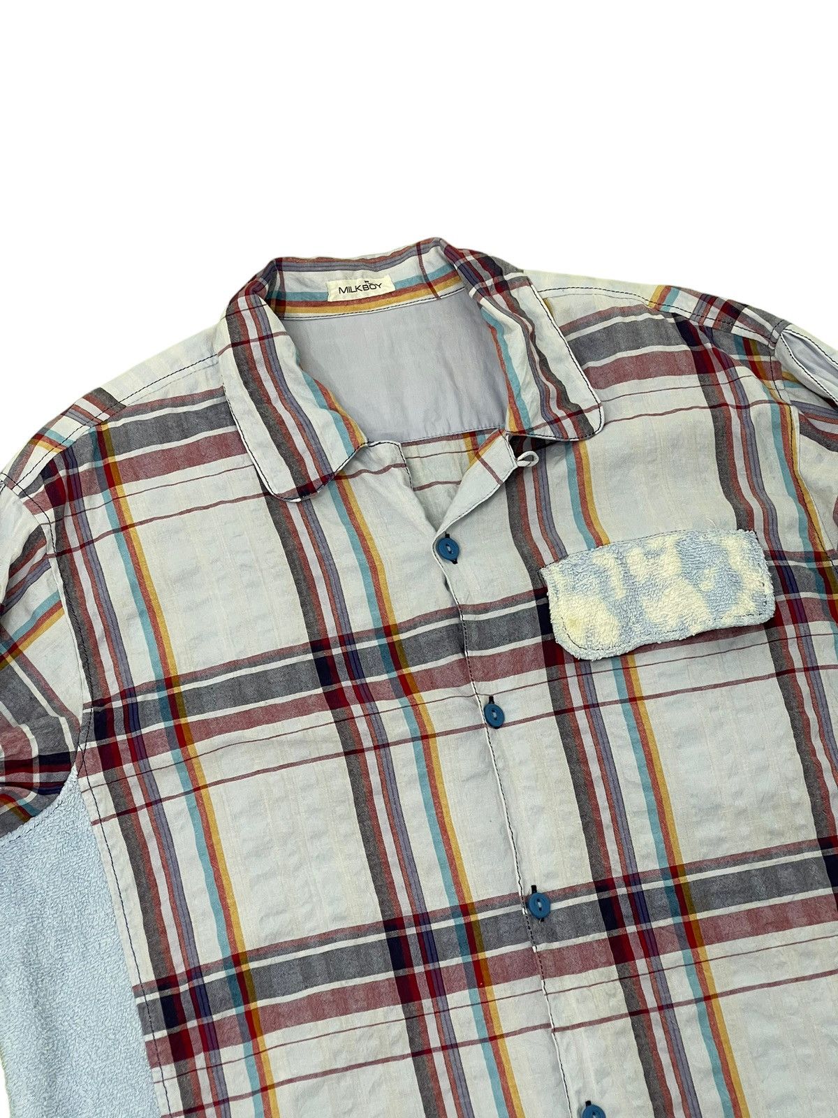 Japanese Brand Hybrid Shirt Milk Boy Japan Check Towel 5🟩2 Size US L / EU 52-54 / 3 - 8 Thumbnail