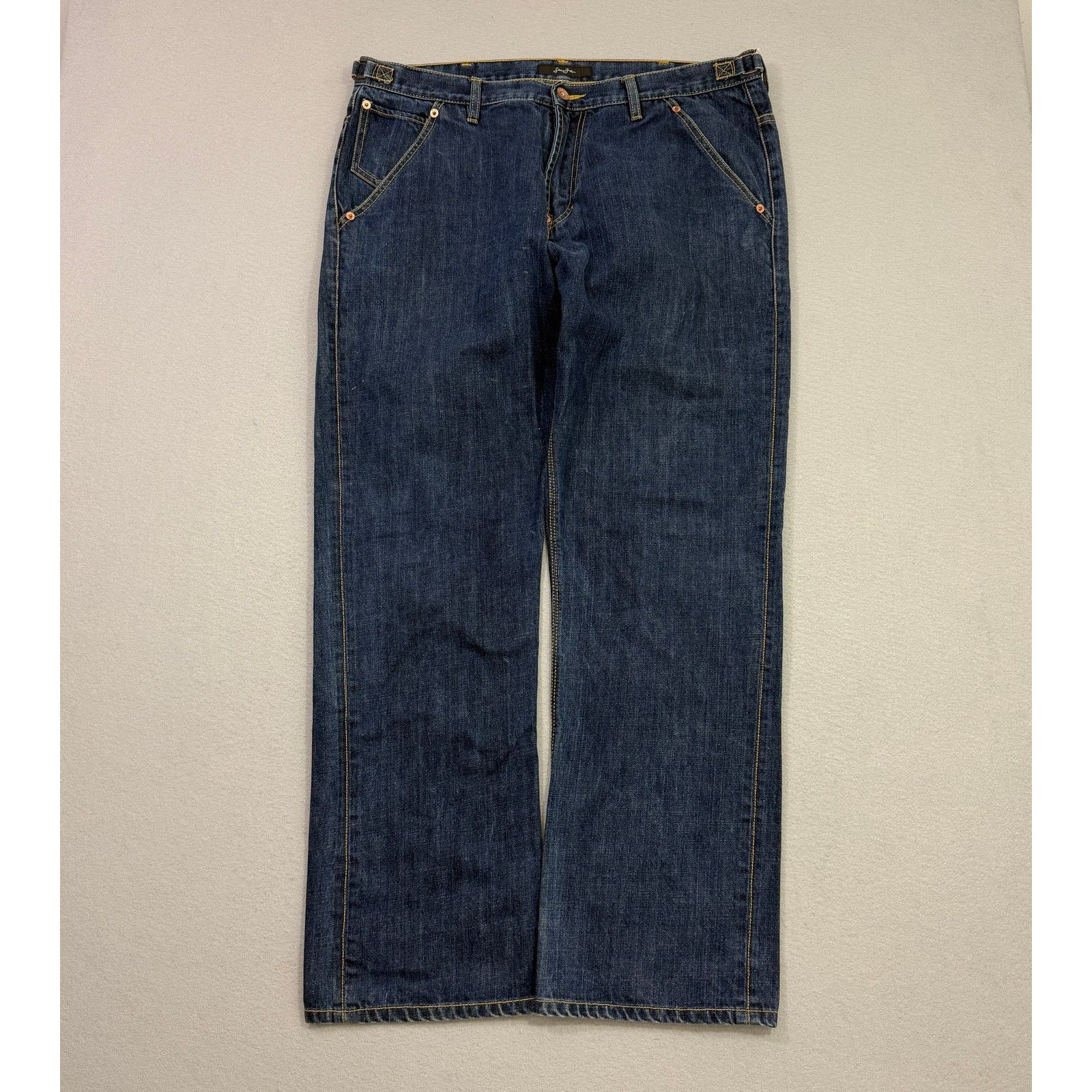 Sean John Vintage Sean John Jeans Men's 38 Blue (38x32) Loose Baggy Size US 38 / EU 54 - 1 Thumbnail