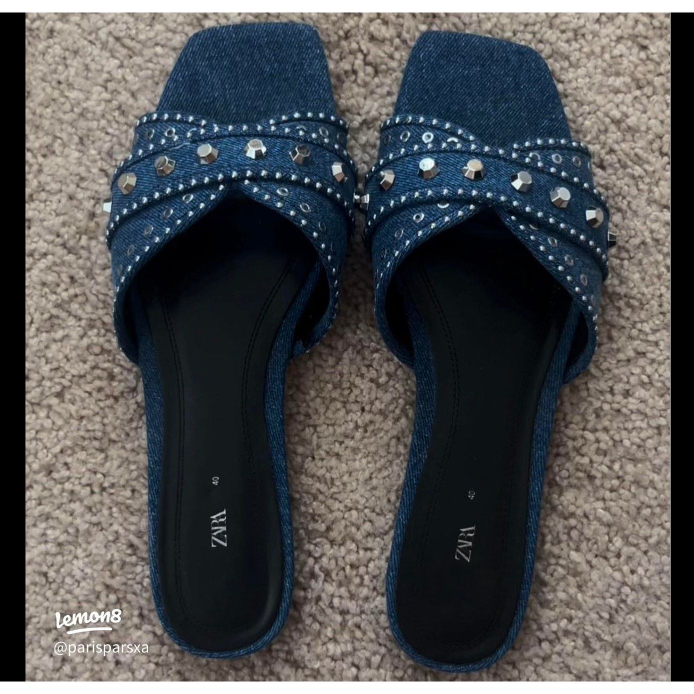 Zara ZARA Square Toe Flats NWT Size US 7.5 / IT 37.5 - 11 Thumbnail