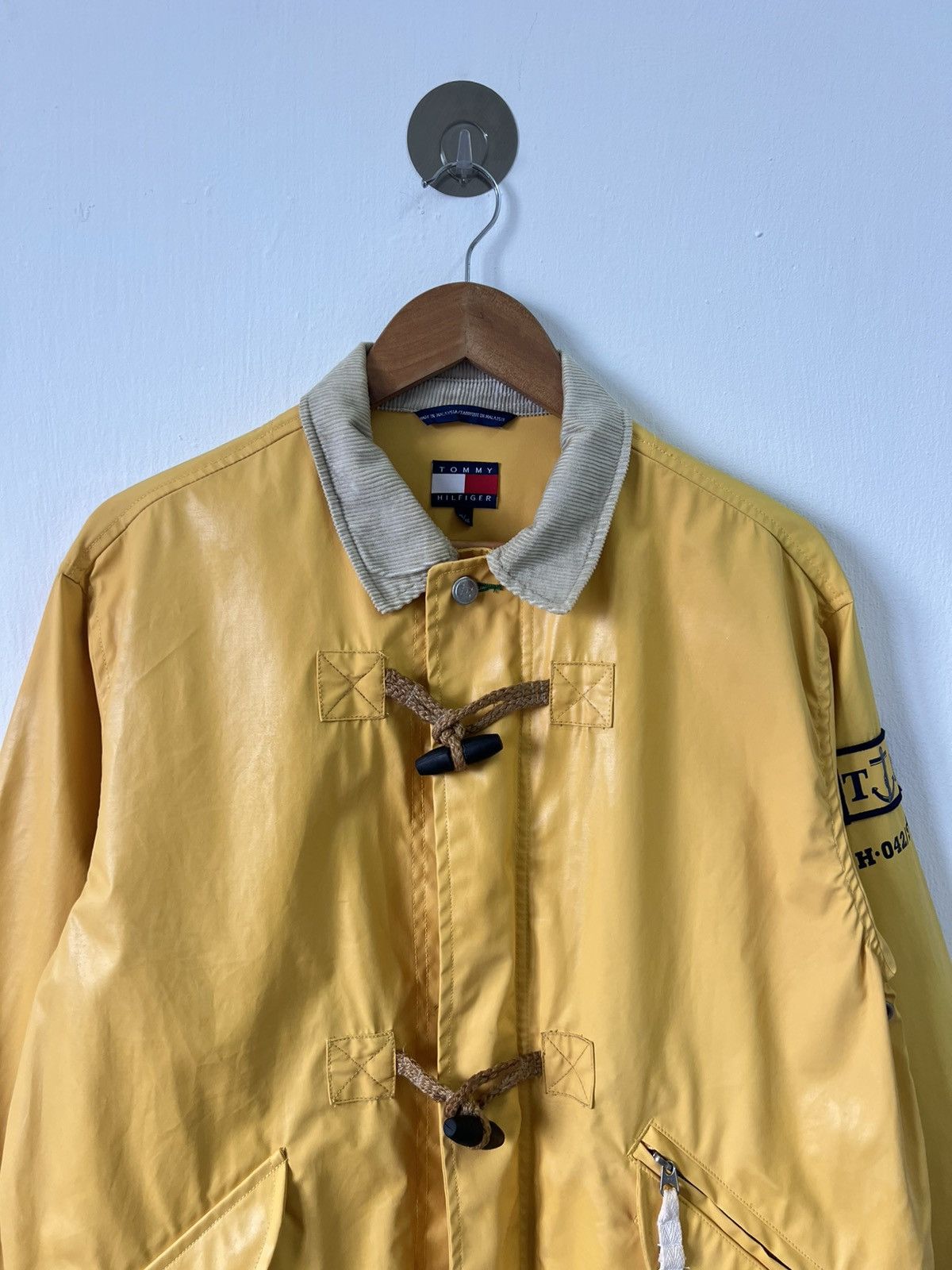 Tommy Hilfiger Vintage Tommy Hilfiger Raincoat Size US XL / EU 56 / 4 - 4 Thumbnail