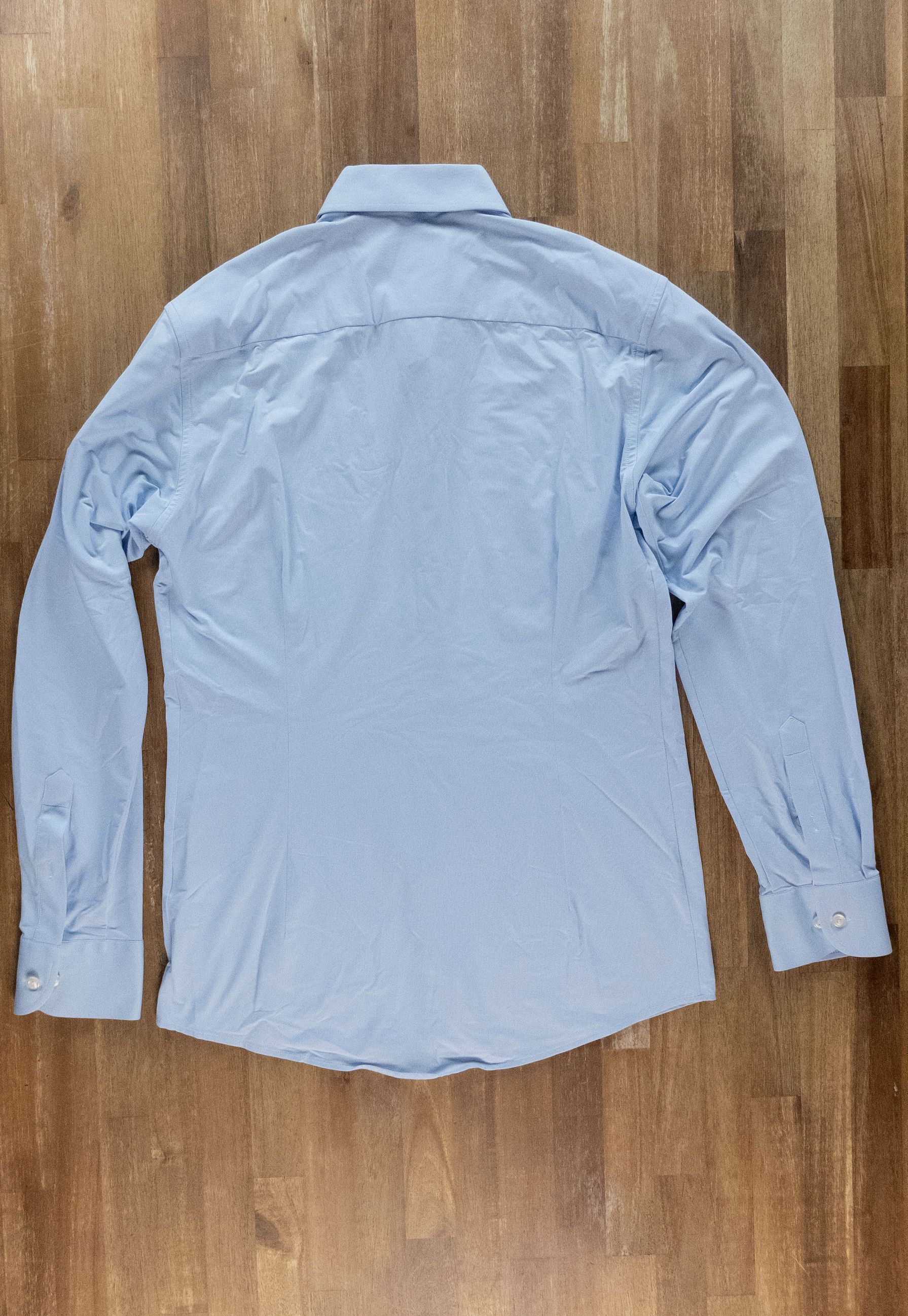 Eton ETON of Sweden slim fit blue muscle dress shirt 40 Medium Size US M / EU 48-50 / 2 - 9 Thumbnail