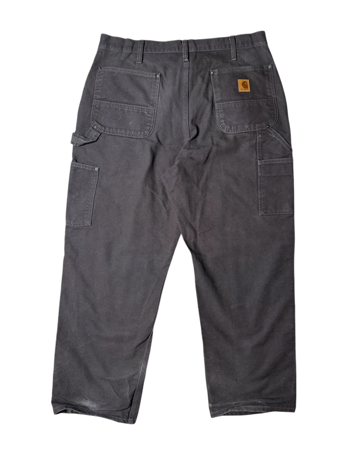 Carhartt × Vintage Vintage Carhartt Double Knees Pants Brown Size US 36 / EU 52 - 2 Thumbnail
