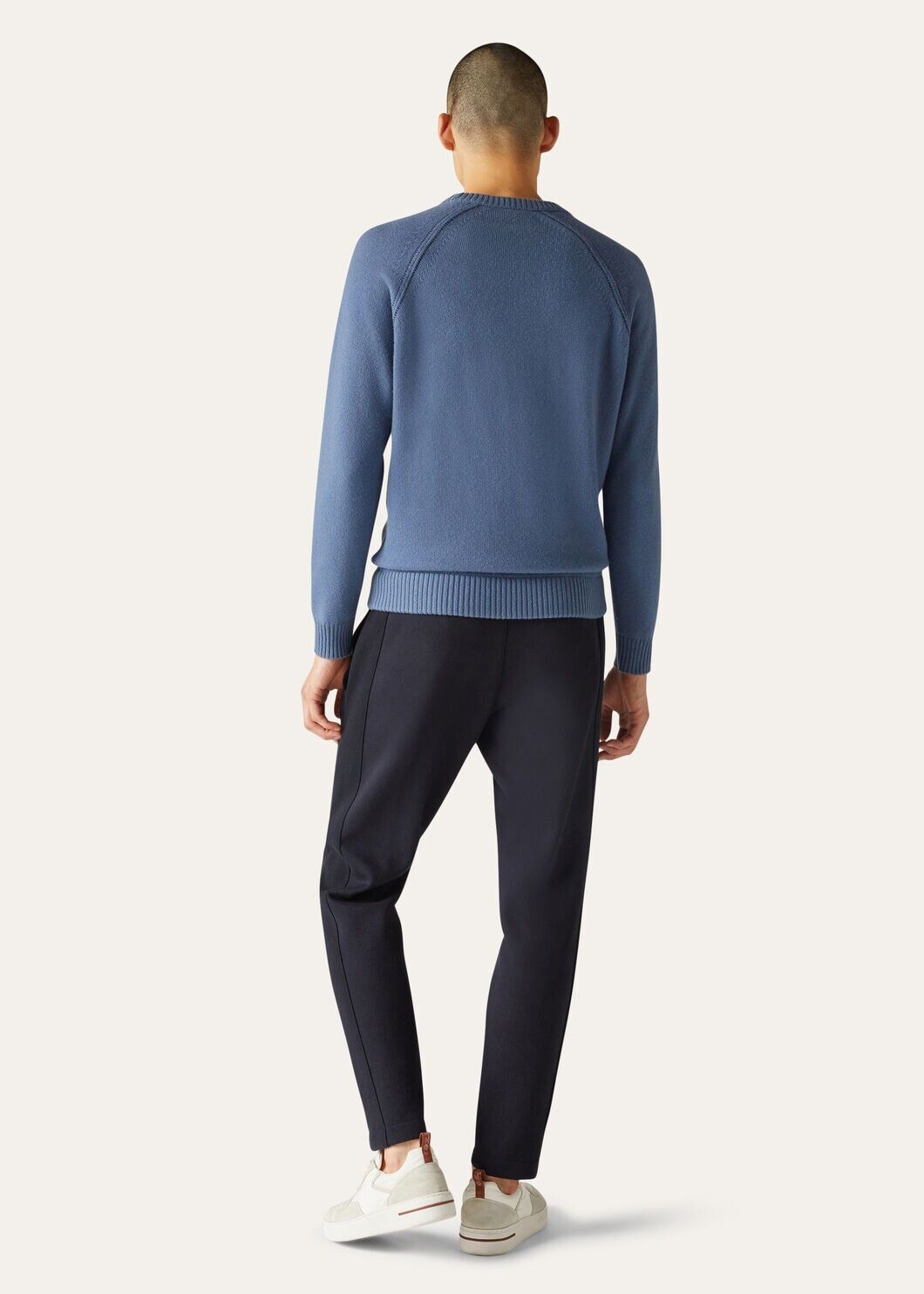 Loro Piana o1w1db10125 FAL7126 Whitney Pant in Navy Blue Size US 32 / EU 48 - 5 Thumbnail