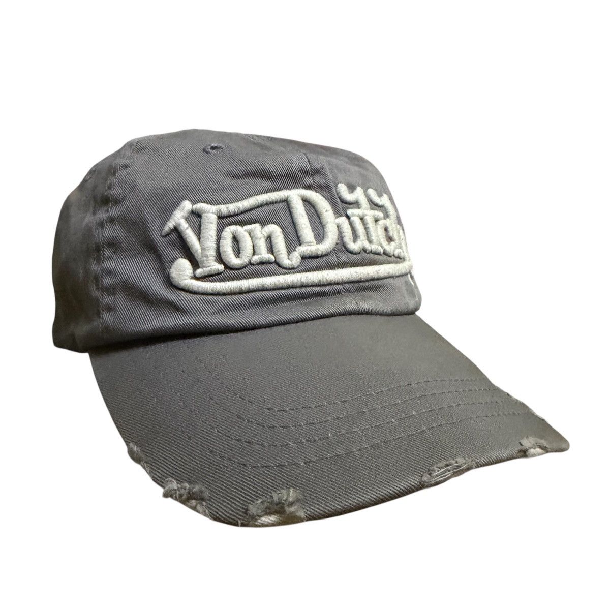 Von Dutch Von Dutch Cap Hap Distressed Style Size ONE SIZE - 3 Thumbnail