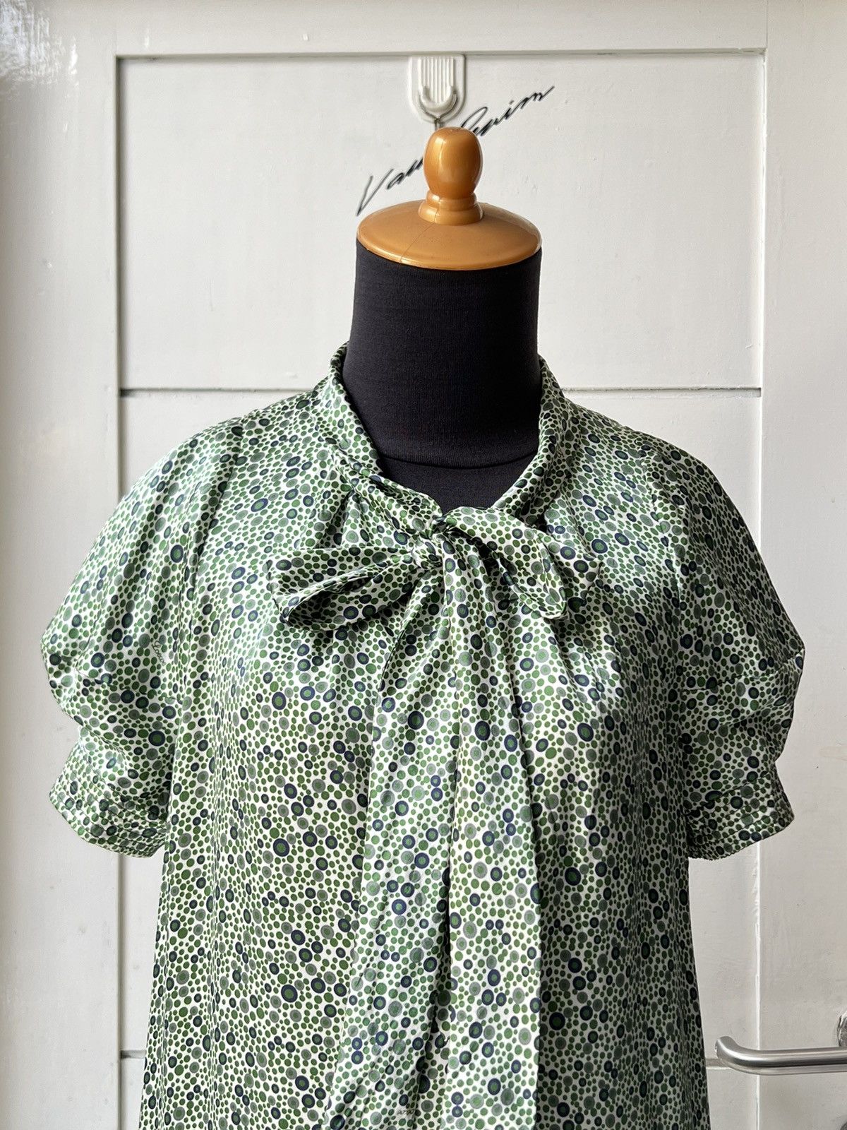 Loewe LOEWE Green Motive Dress Size S / US 4 / IT 40 - 2 Thumbnail