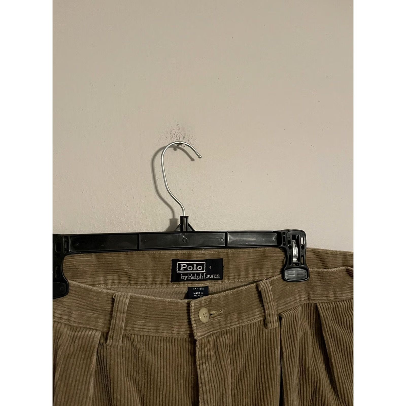Polo Ralph Lauren VINTAGE Polo Ralph Lauren Andrew Khaki Beige Cords Corduroy Pants Mens 36x30 Size US M / EU 48-50 / 2 - 2 Thumbnail