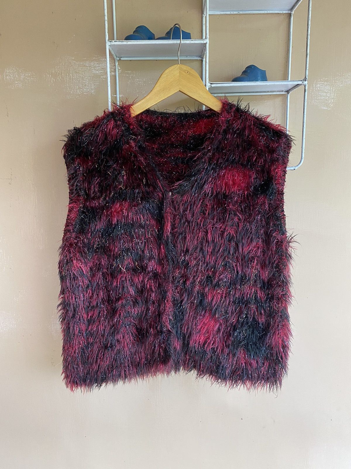 If Six Was Nine × Japanese Brand × Le Grande Bleu (L.G.B.) 💸BINDINGOFFER💸Mohair Knitted Vest Avantgarde Ifsixwasnine Size US M / EU 48-50 / 2 - 1 Thumbnail