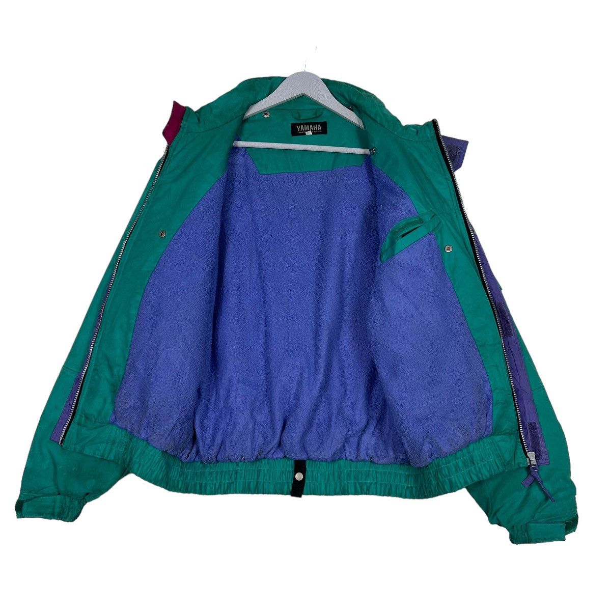 Japanese Brand VINTAGE YAMAHA AWE RIDER BOMBER JACKET Size US L / EU 52-54 / 3 - 11 Thumbnail