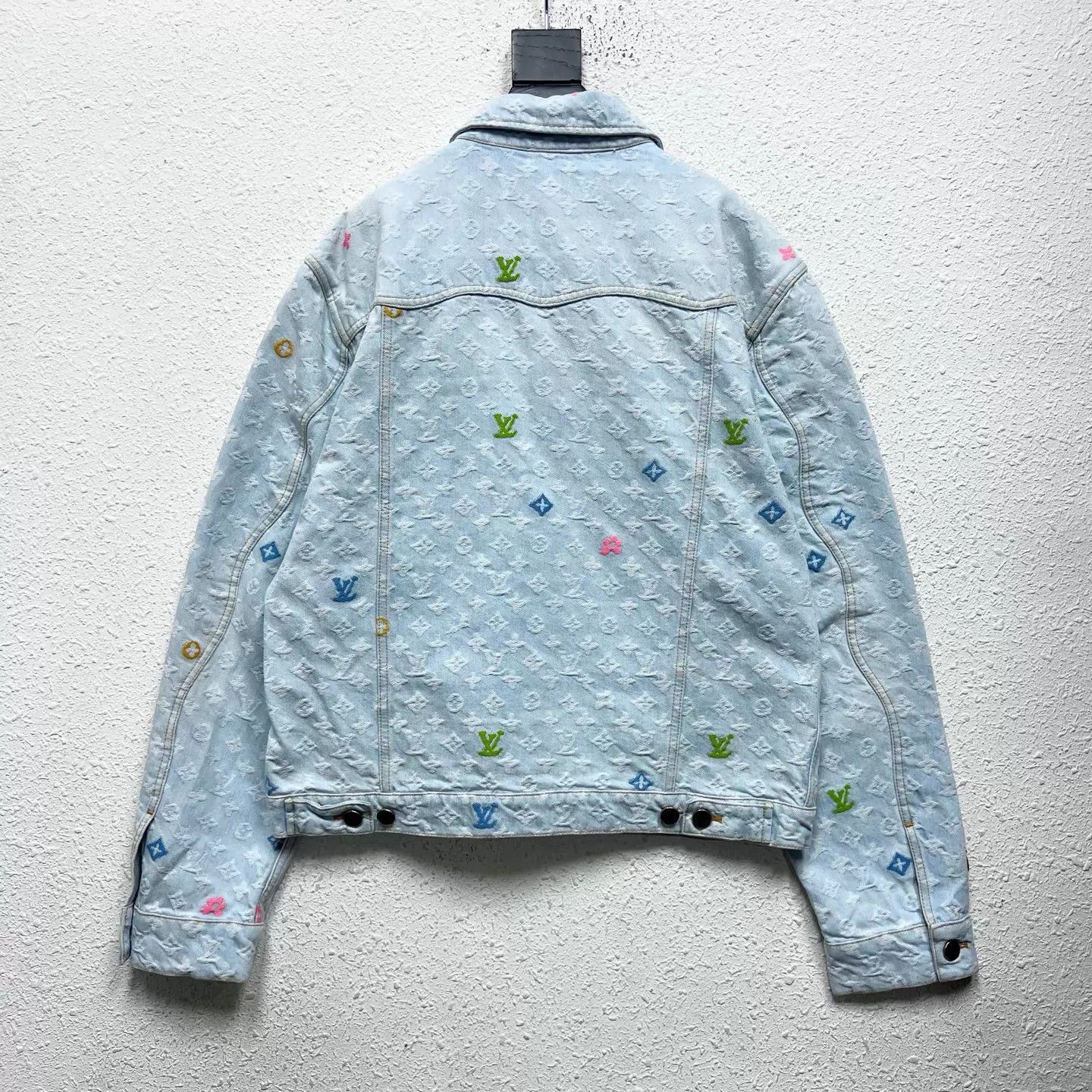 Louis Vuitton LV Tyler All Over Denim Jacket 50 NWT Size US M / EU 48-50 / 2 - 2 Thumbnail
