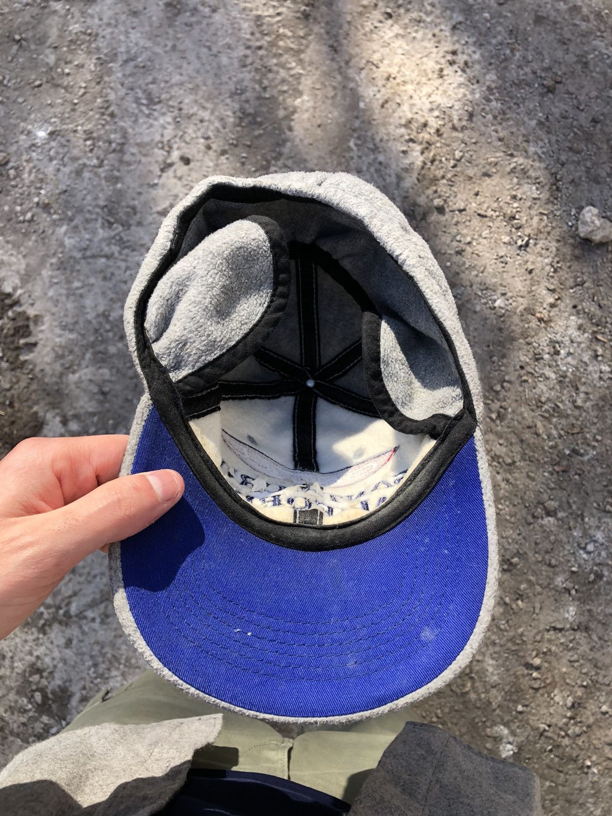 O'Neill × Santa Cruz Skateboards VERY RARE SANTA CRUZ SURF O’NEILL CALIFORNIA FLEECE CAP 90s Size ONE SIZE - 10 Thumbnail